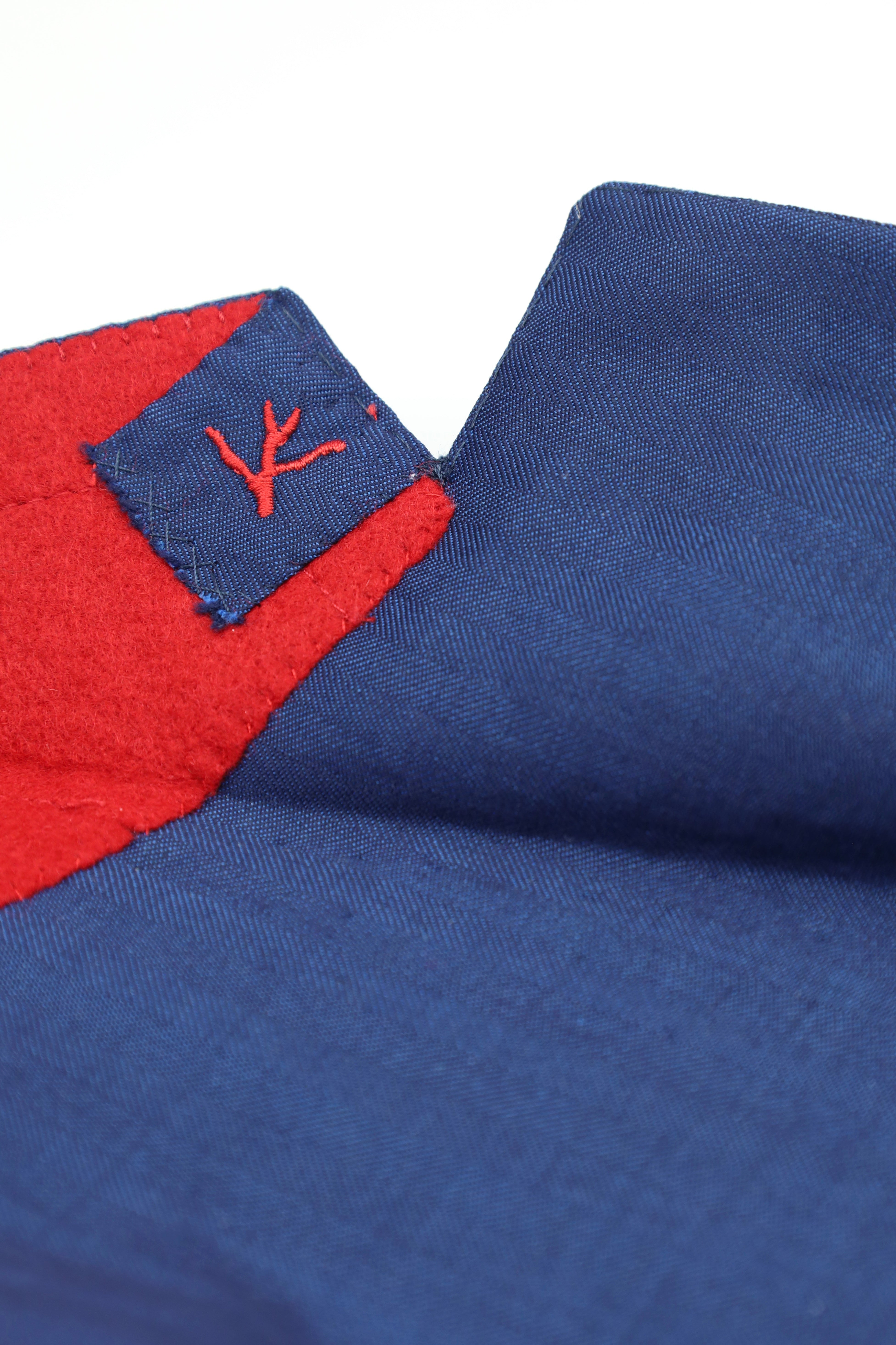 Isaia Petrol Solaro Herringbone Suit