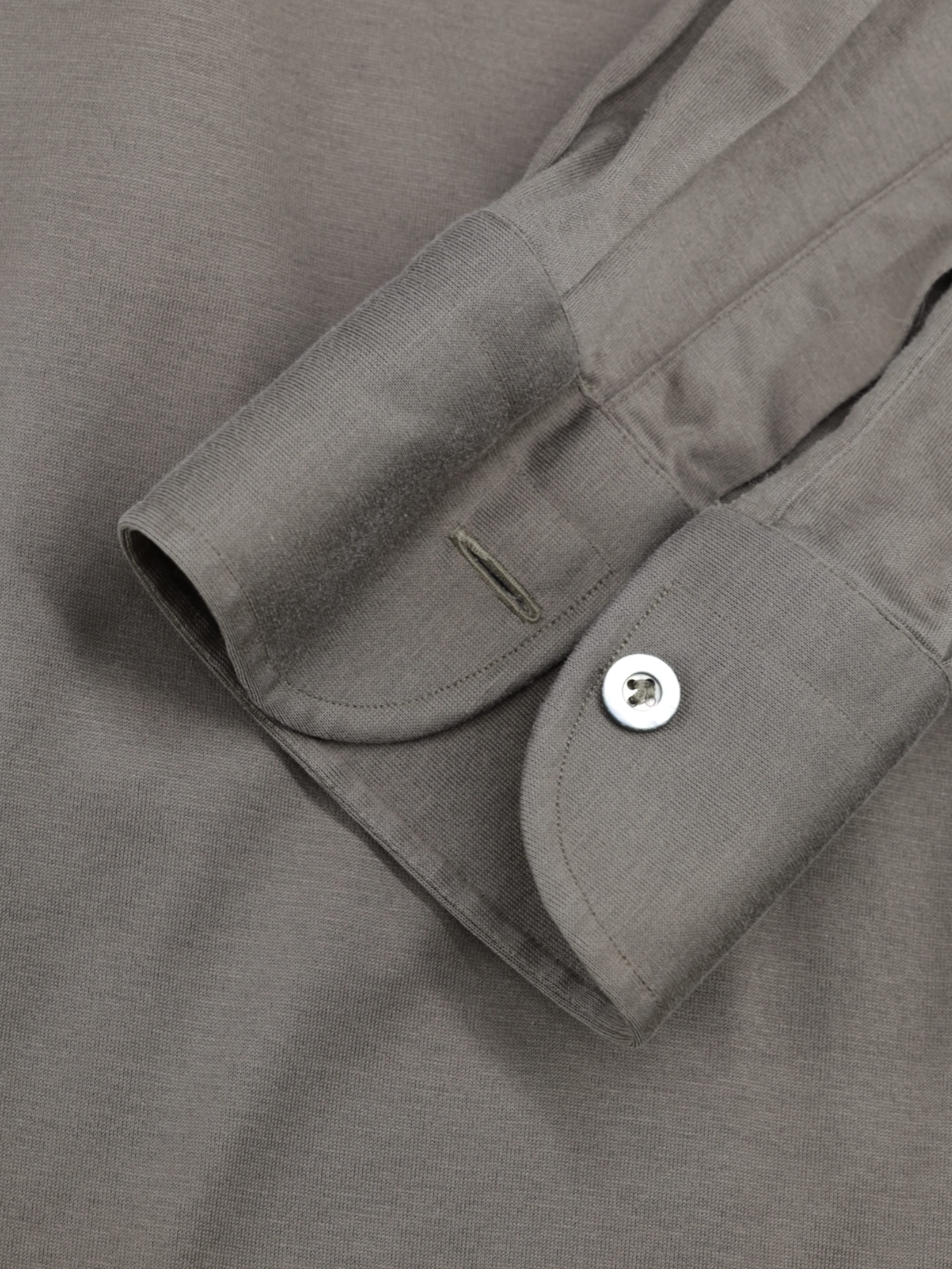 Fray Brown Mercerized-Cotton Jersey Gabriel Shirt