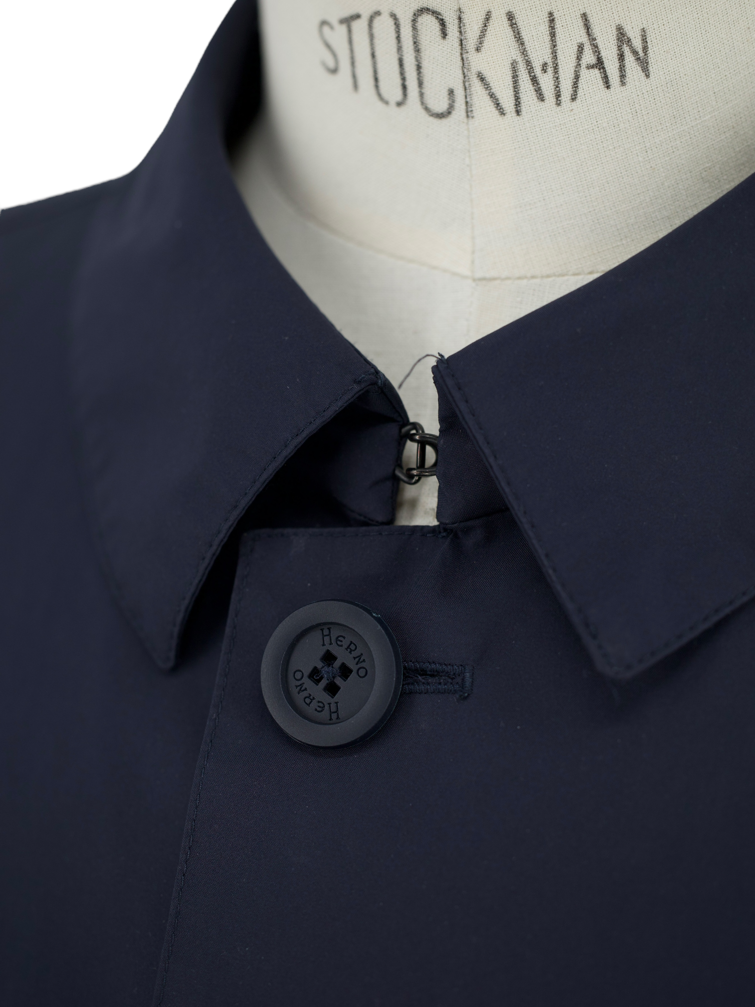 Herno Navy Laminar Gore-Tex Rainjacket