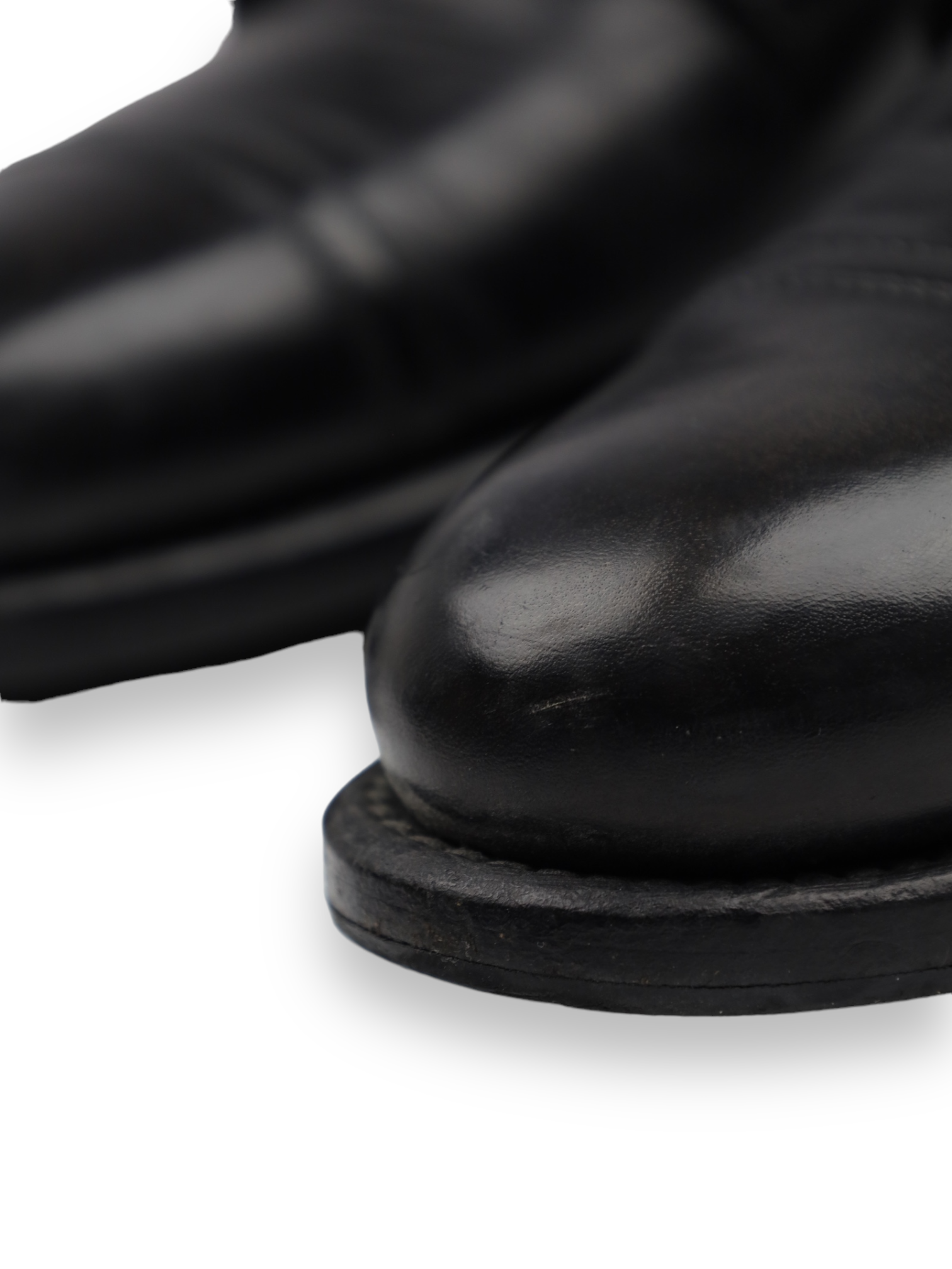 Kiton Black Double-Monk Shoes