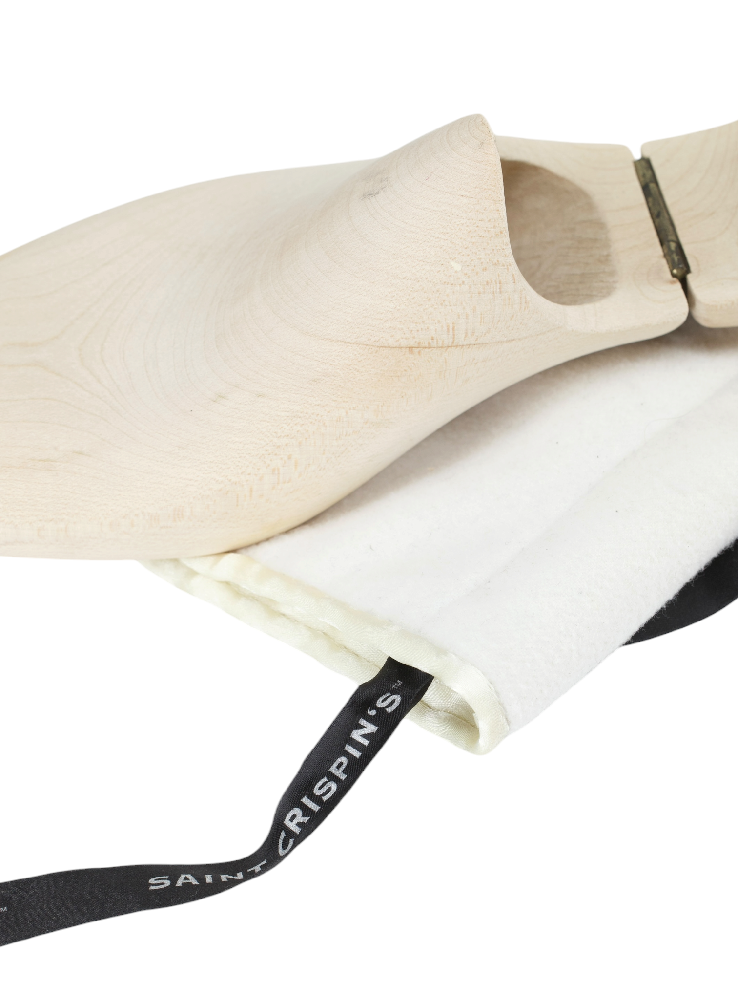 Saint Crispin's Beige Suede Curved-Topline Chukka Boots