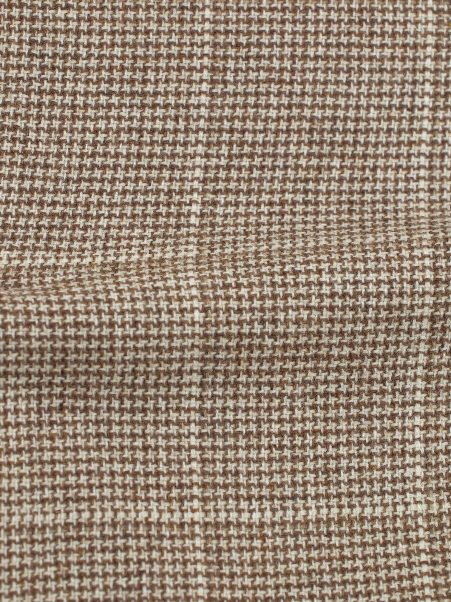 Ermenegildo Zegna Couture Light Brown Pure Cashmere Handmade Windowpane Jacket