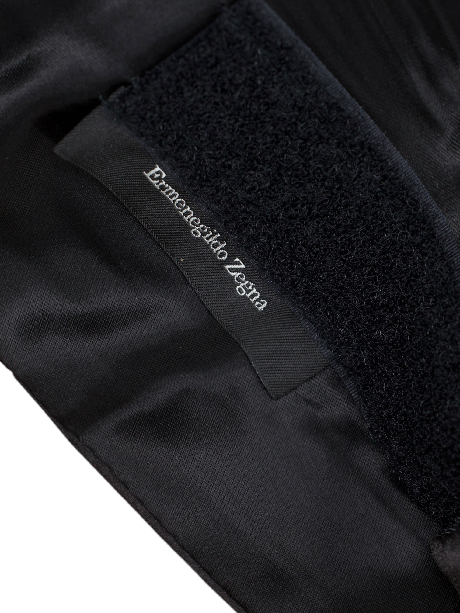 Ermenegildo Zegna Black Silk Bowtie & Cummerbund Set