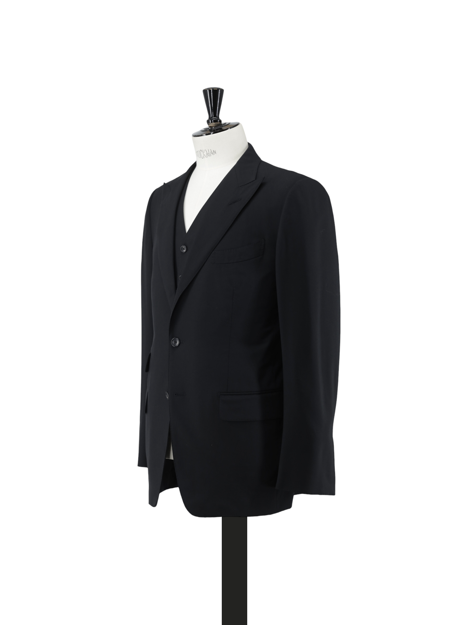 Tom Ford Navy 3-Piece Fine-Wool Regency Suit