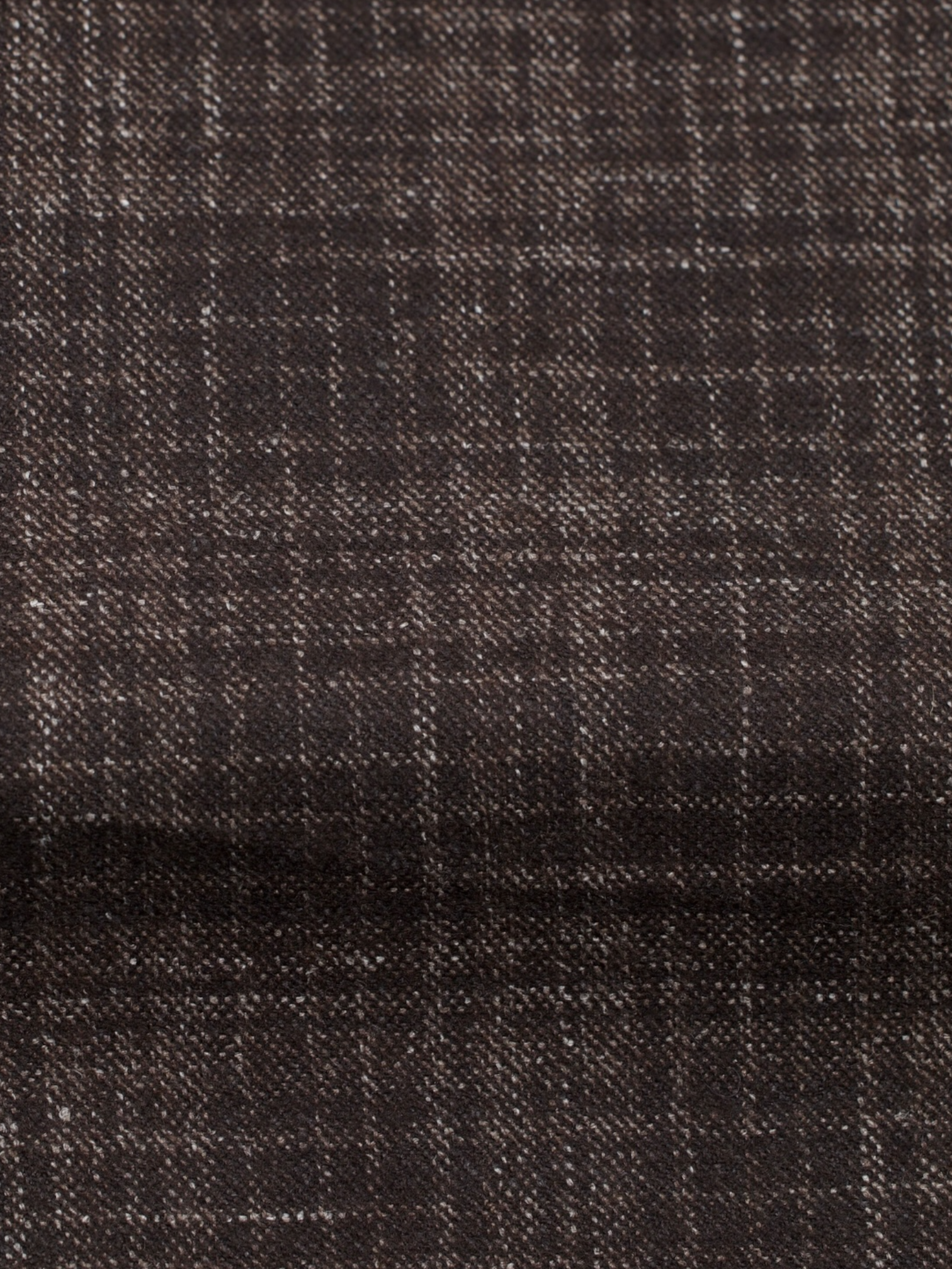 Brunello Cucinelli Dark Brown Wool, Silk, Linen & Cashmere Mélange Jacket