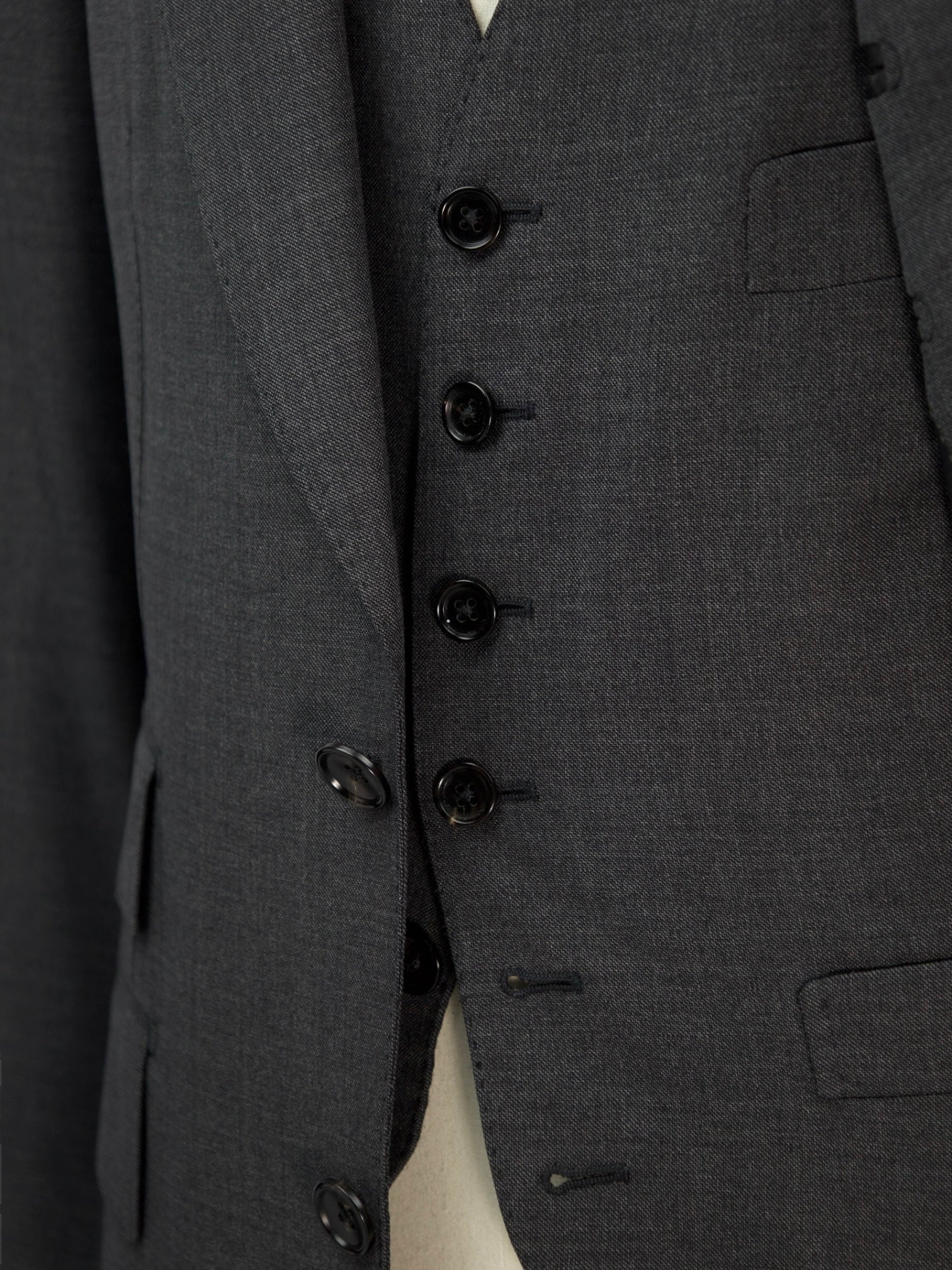 Tom Ford Light Grey Sharkskin Shelton Suit