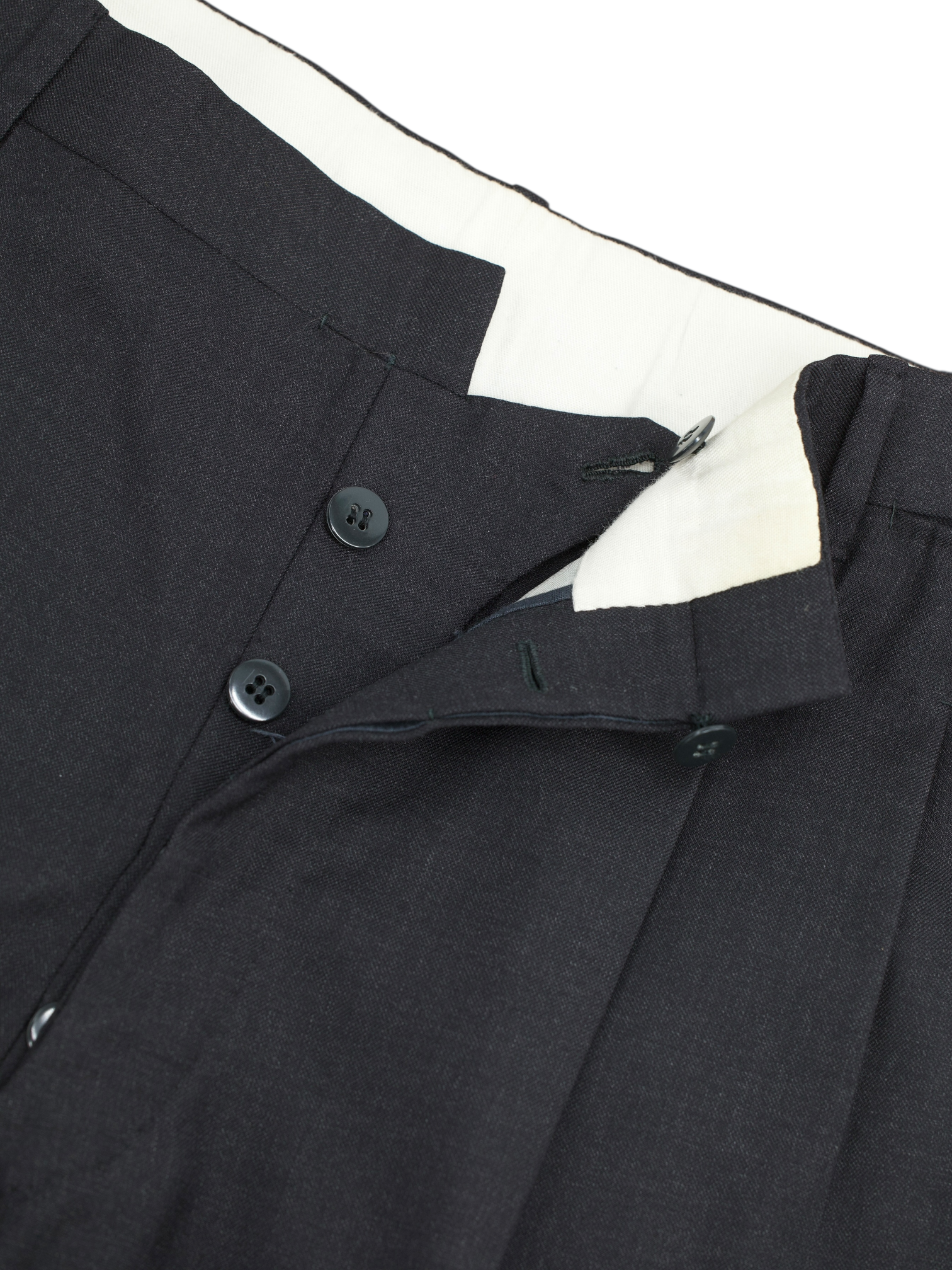 Liverano & Liverano Charcoal Fine-Wool Bespoke Florentine Suit