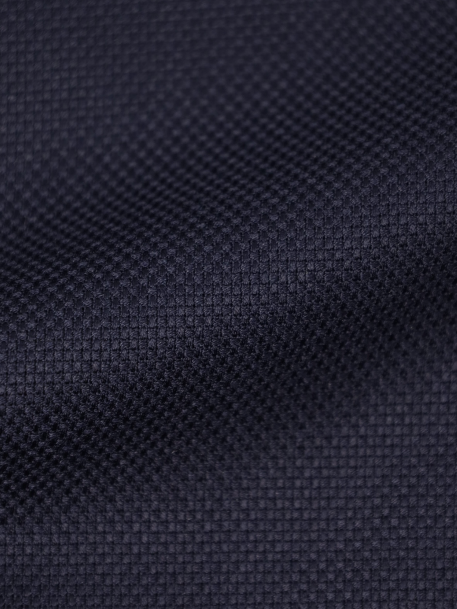 Tom Ford Navy Wool & Mohair Micro-Structure Jacket