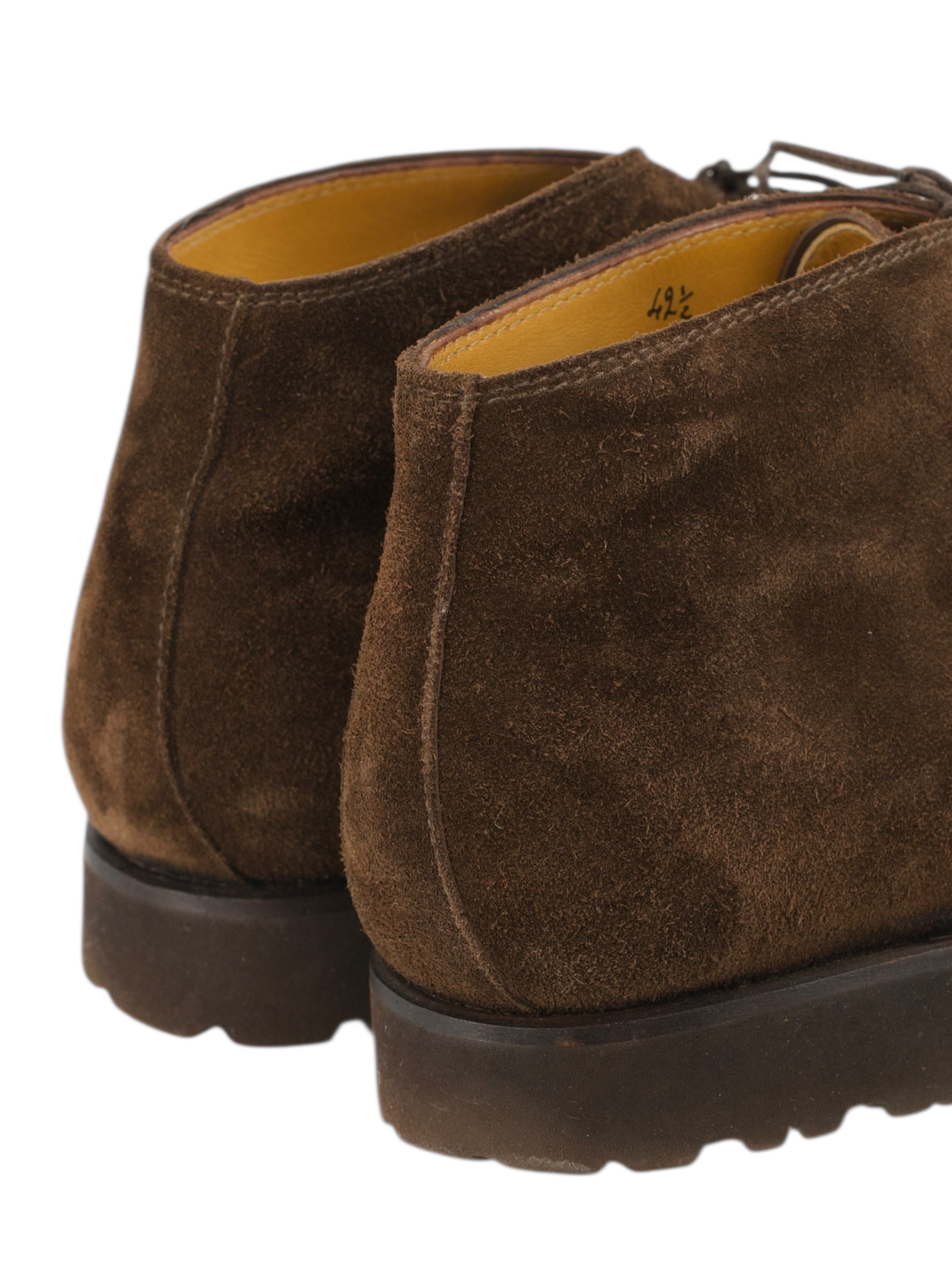 Bontoni Dark Brown Suede Norvegese Desert Boot