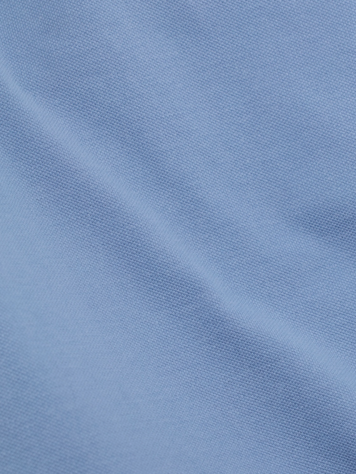 Brunello Cucinelli Blue & White-Piping Cotton Piqué Polo