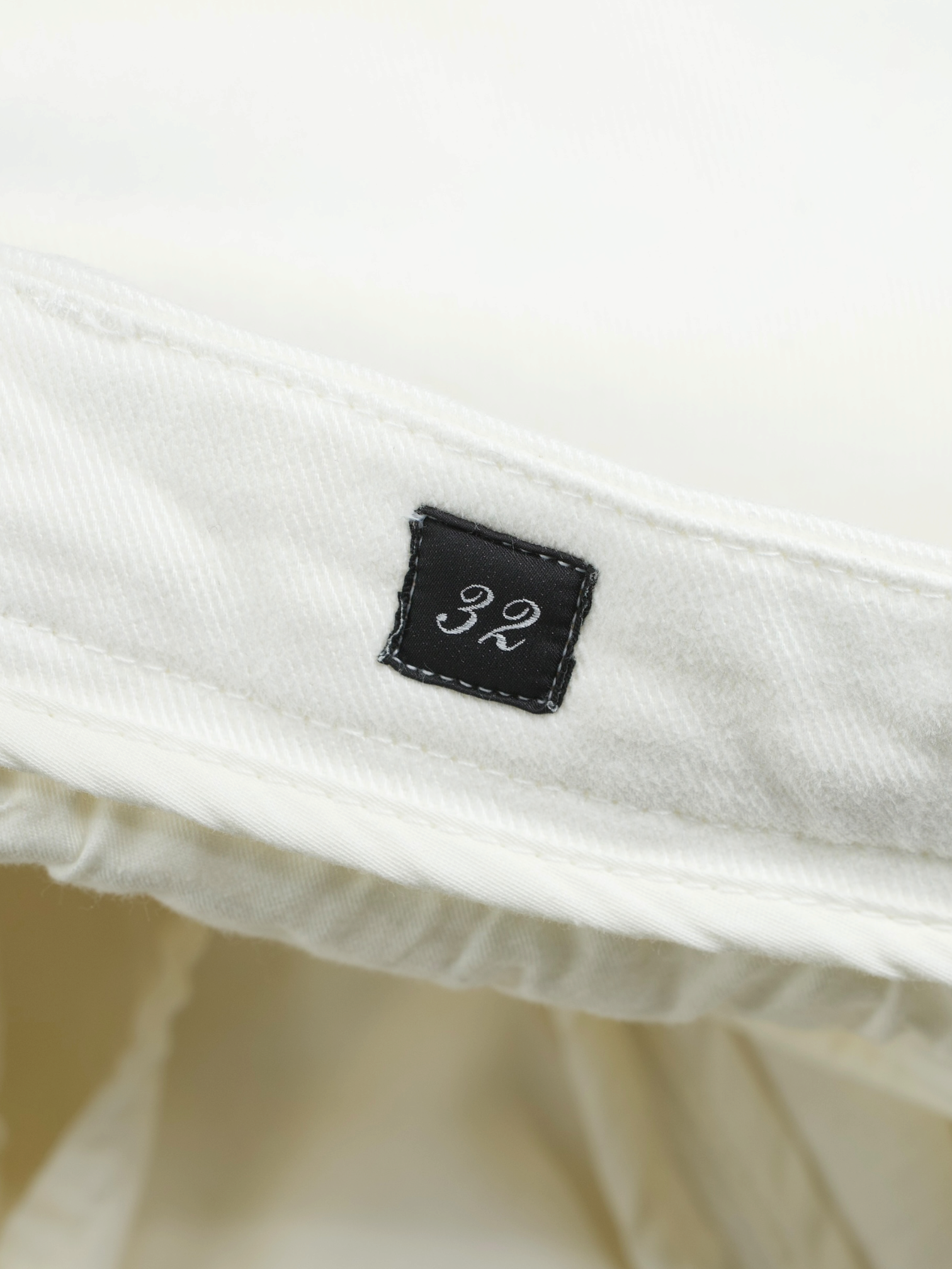 Cesare Attolini White Heavyweight Brushed-Cotton Twill Trousers