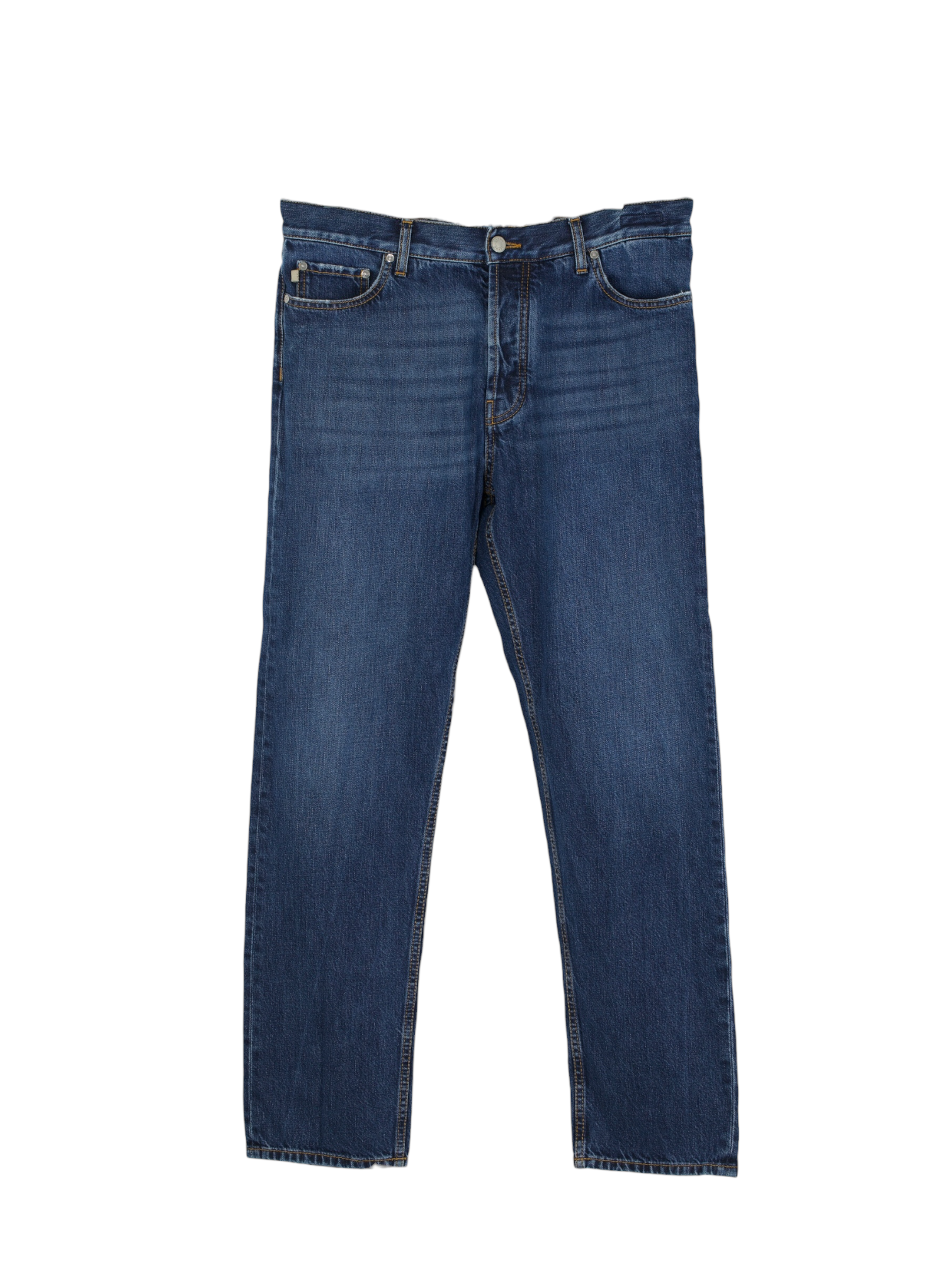 Jacob Cohen Indigo Blue Cotton-Stretch Twill Sean Jeans