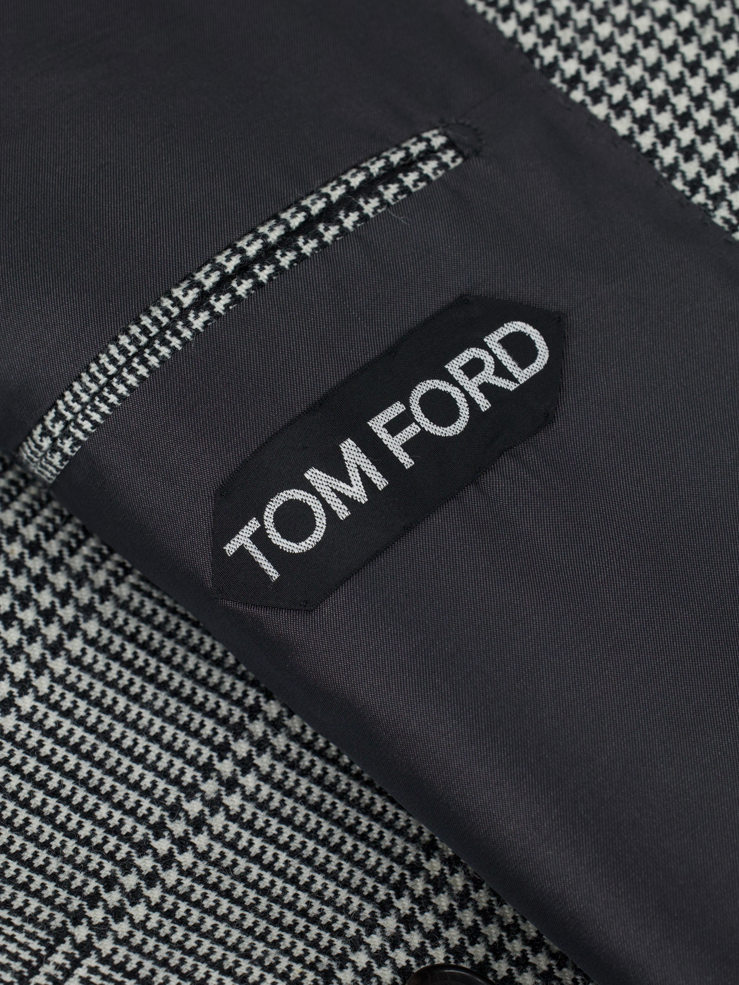 Tom Ford Grey Double Breasted Tweed-Wool Prince of Wales O'Connor Suit