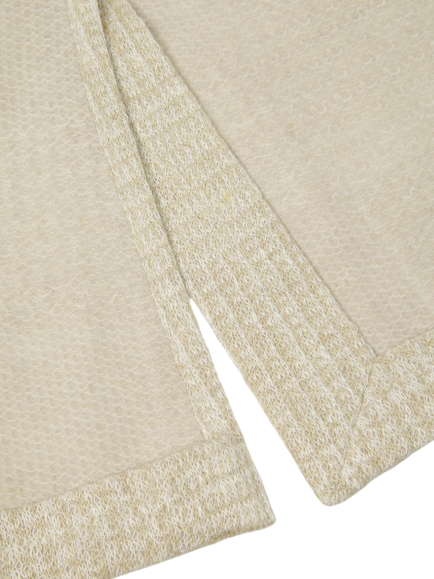 Lardini Light Brown Linen Prince of Wales Unconstructed Jacket
