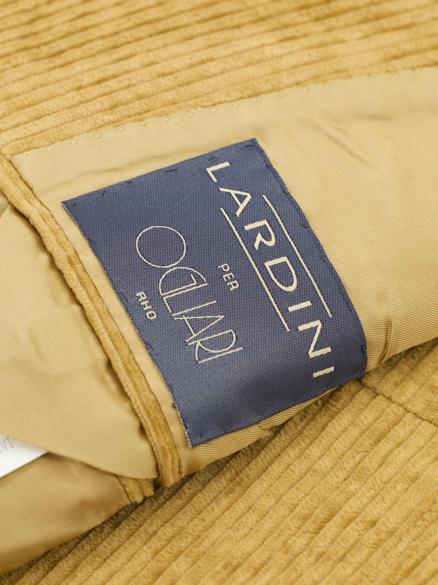 Lardini Brown Cotton Corduroy "Ivy League" Jacket