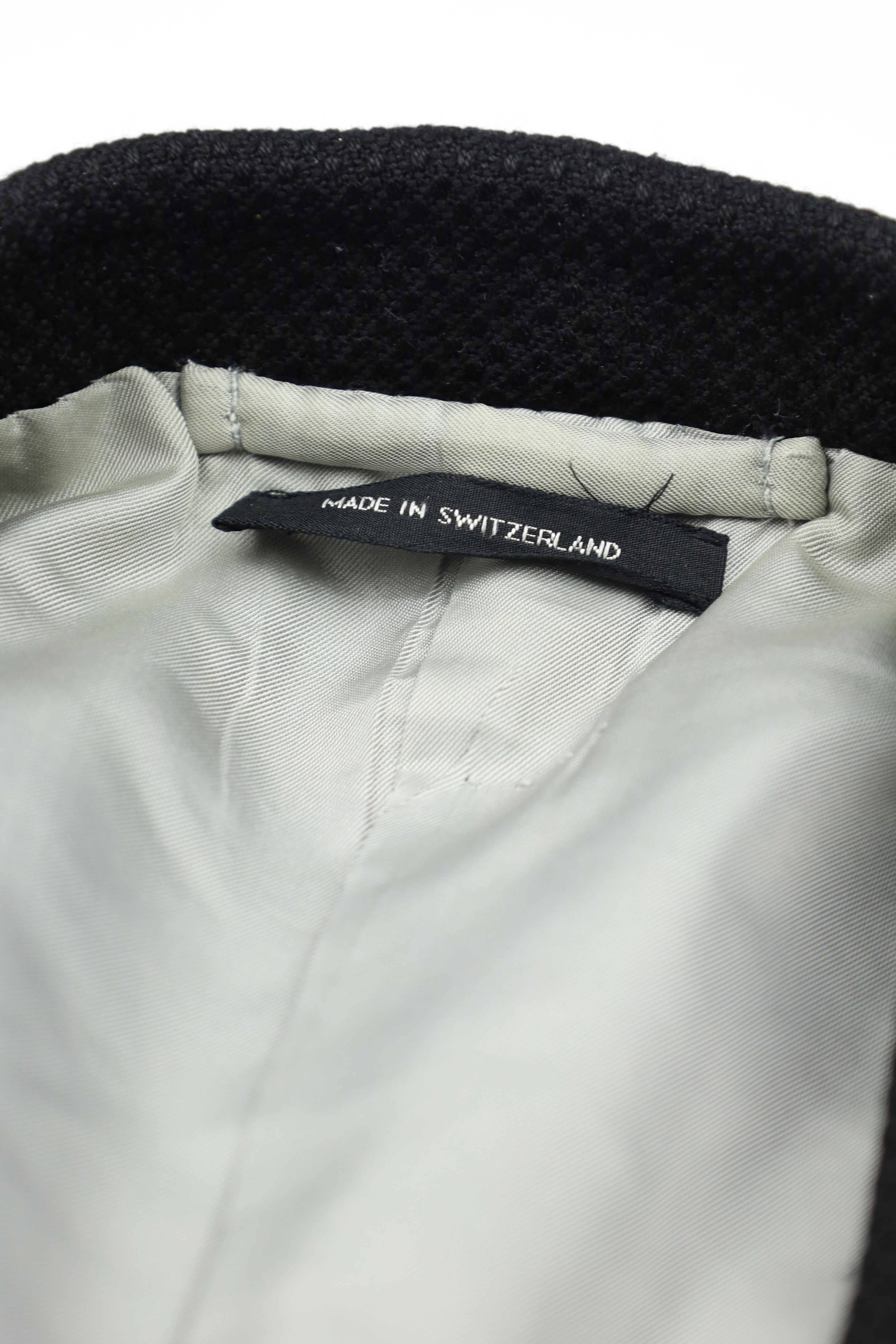 Tom Ford Black Silk & Wool Structured Windsor Jacket