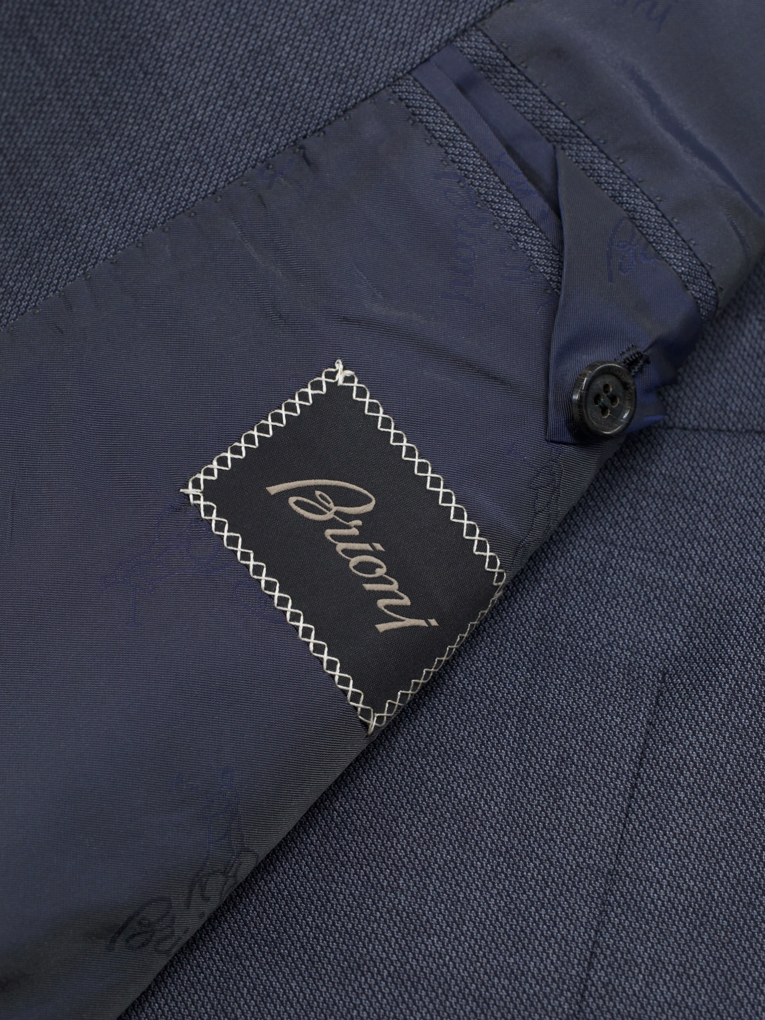 Brioni Grey Fine-Wool Birdseye Brunico Suit