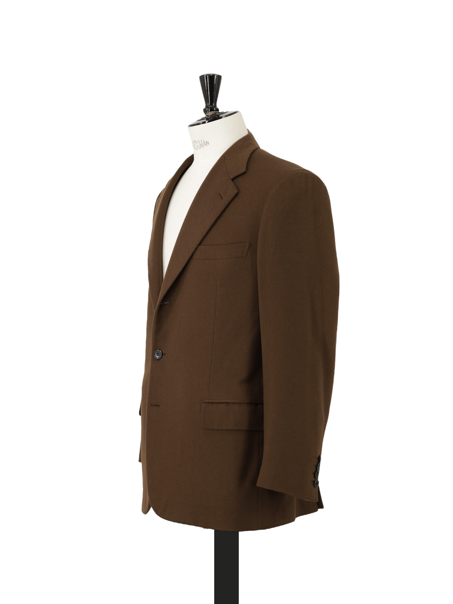 Brioni Vintage Chocolate Brown Pure-Cashmere Palatino Jacket
