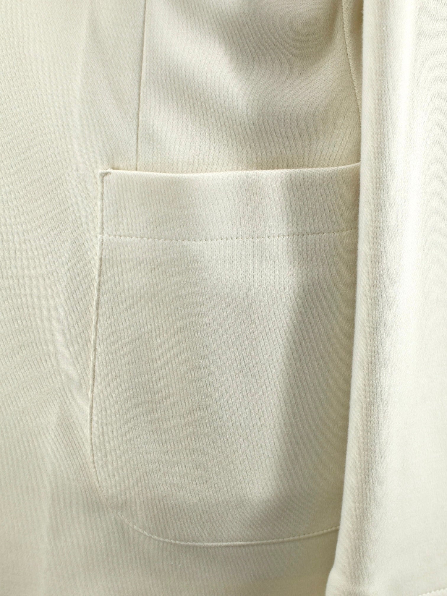 Marco Pescarolo Ecru Silk & Cotton Jersey-Knitted Jacket