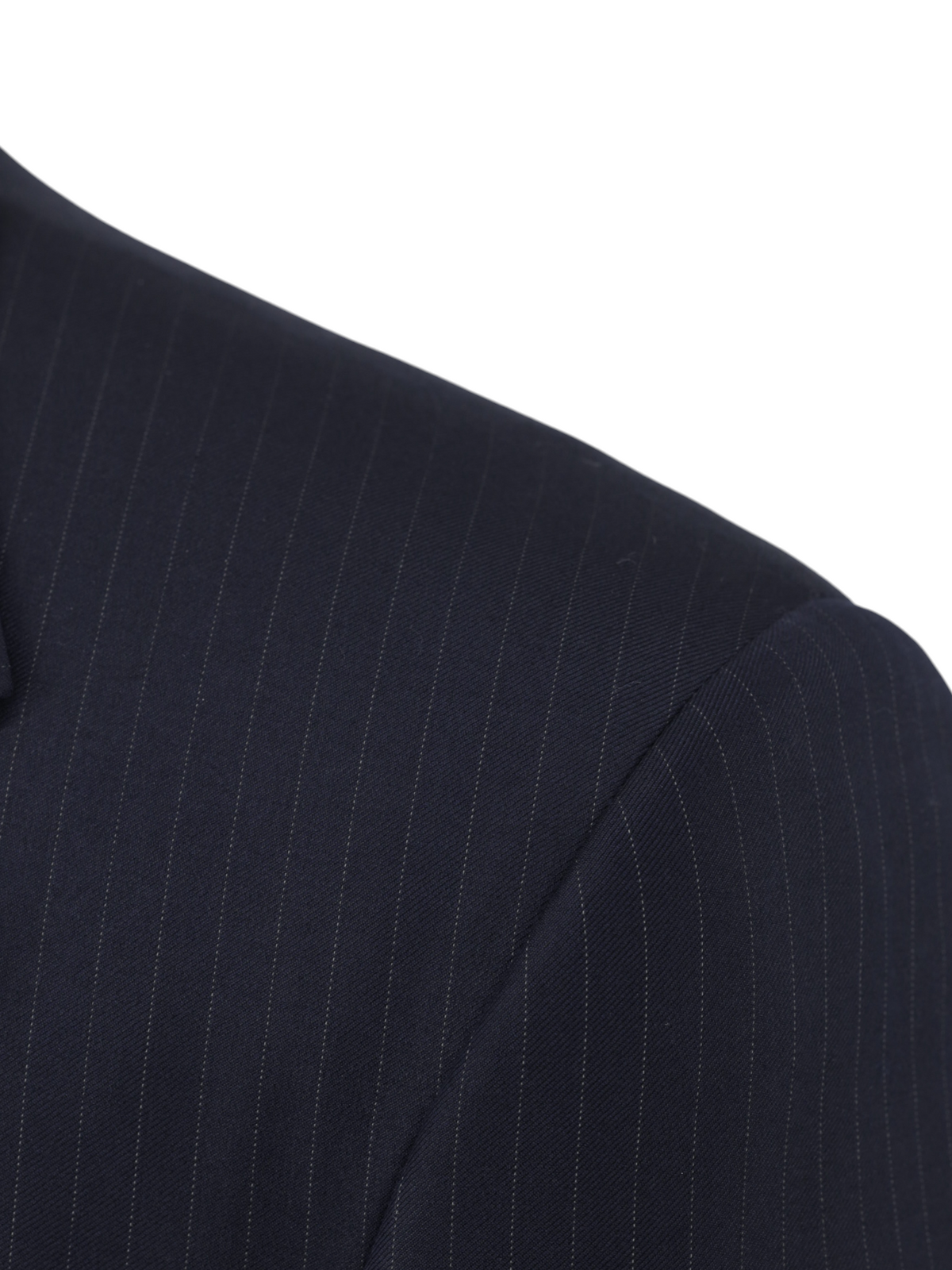 Ermenengildo Zegna Navy Vintage 3-Piece Super 100's Pinstripe Suit