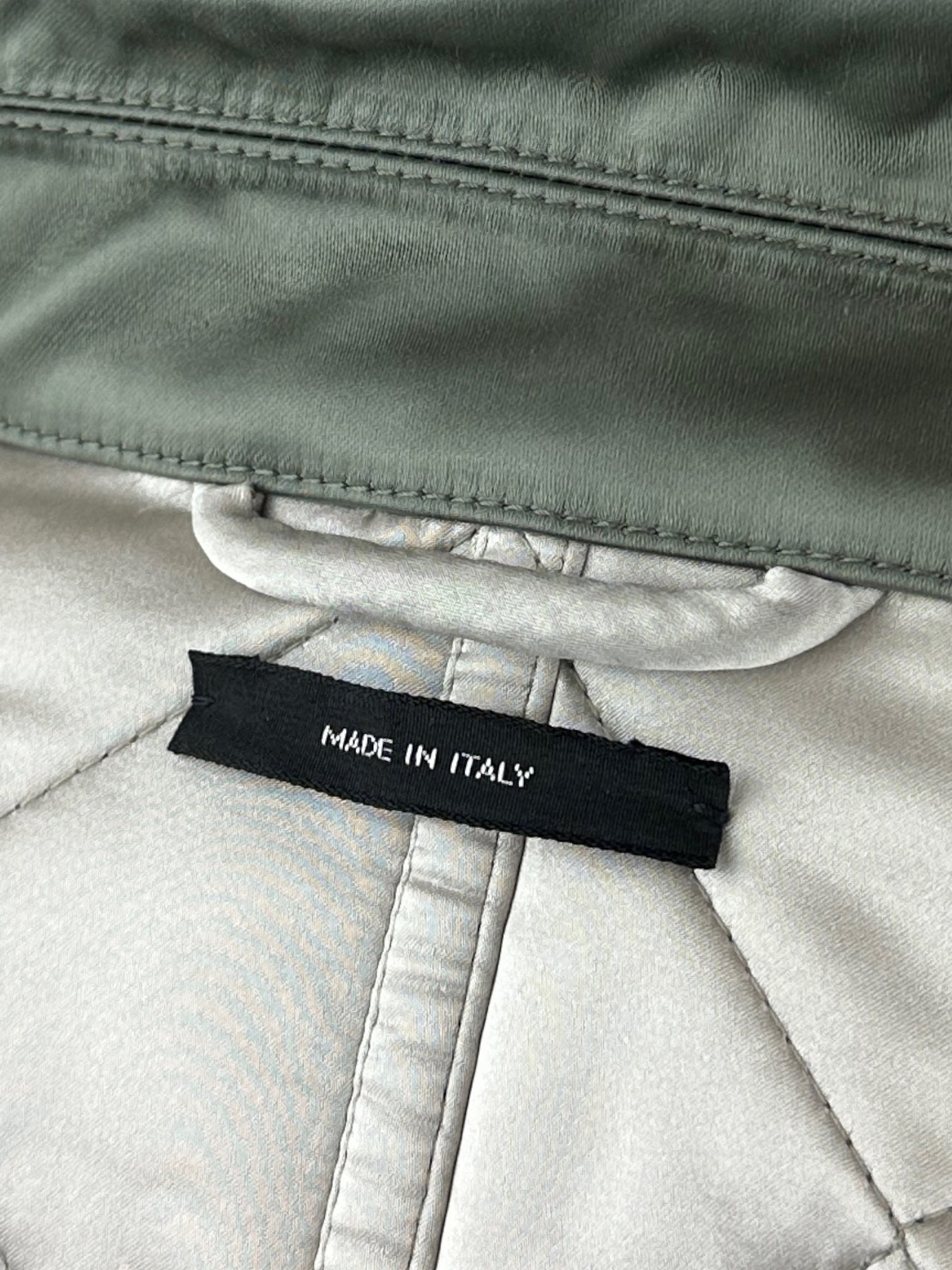 Tom Ford Pistache Diamond-Quilted Bomber Jacket