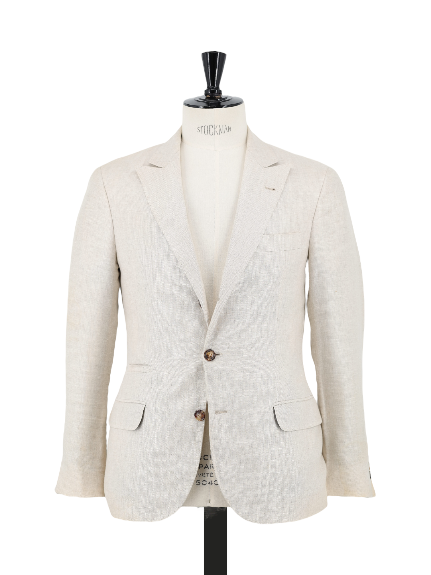 ジャケット BRUNELLO CUCINELLI LINEN BLEND DOUBLE-BREASTED JACKET Brunello Cucinelli Double-Breasted Linen and Wool-Blend