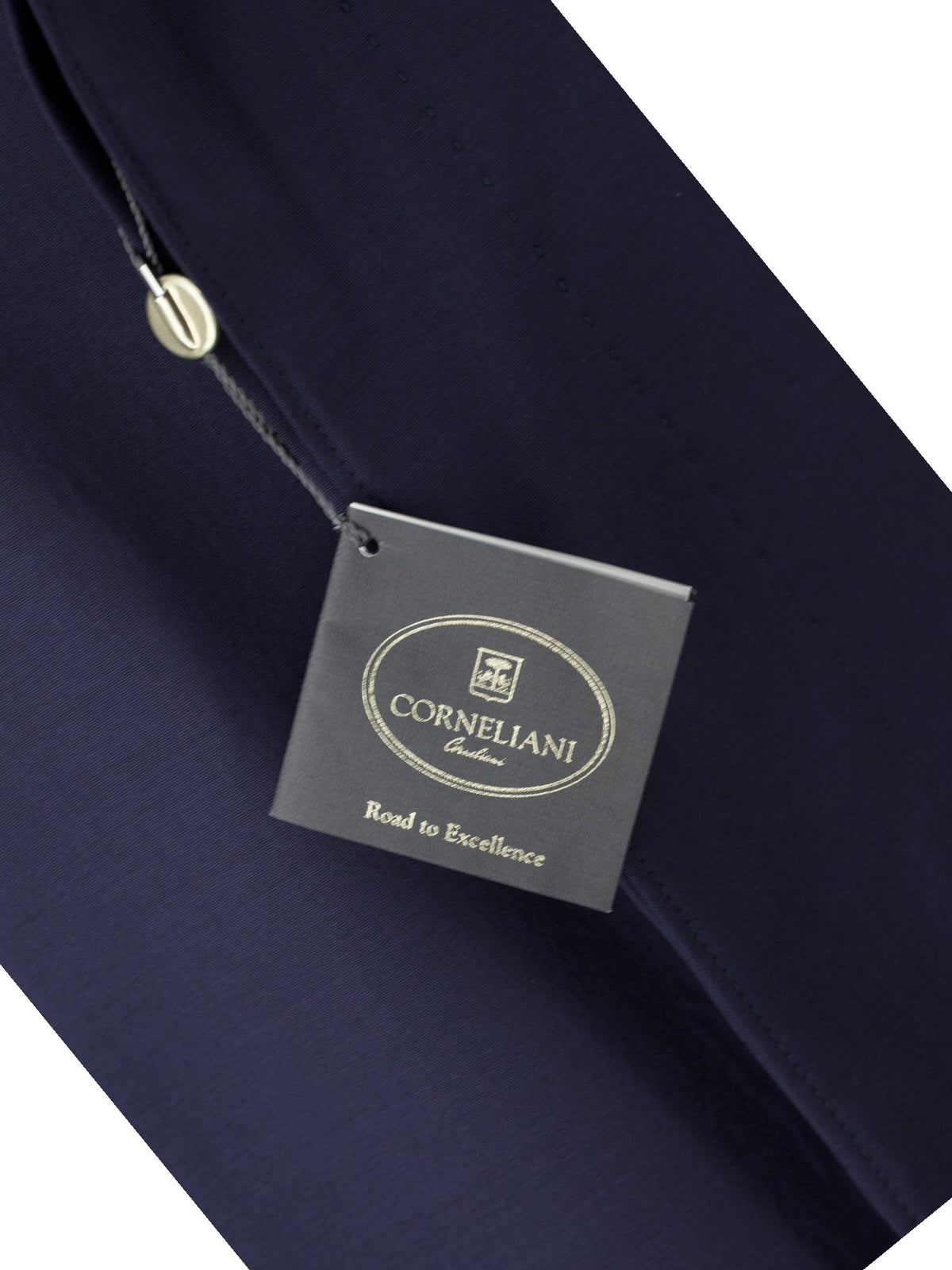 Corneliani Dark Blue Wool " Road to Excellence" Lightweight Carcoat