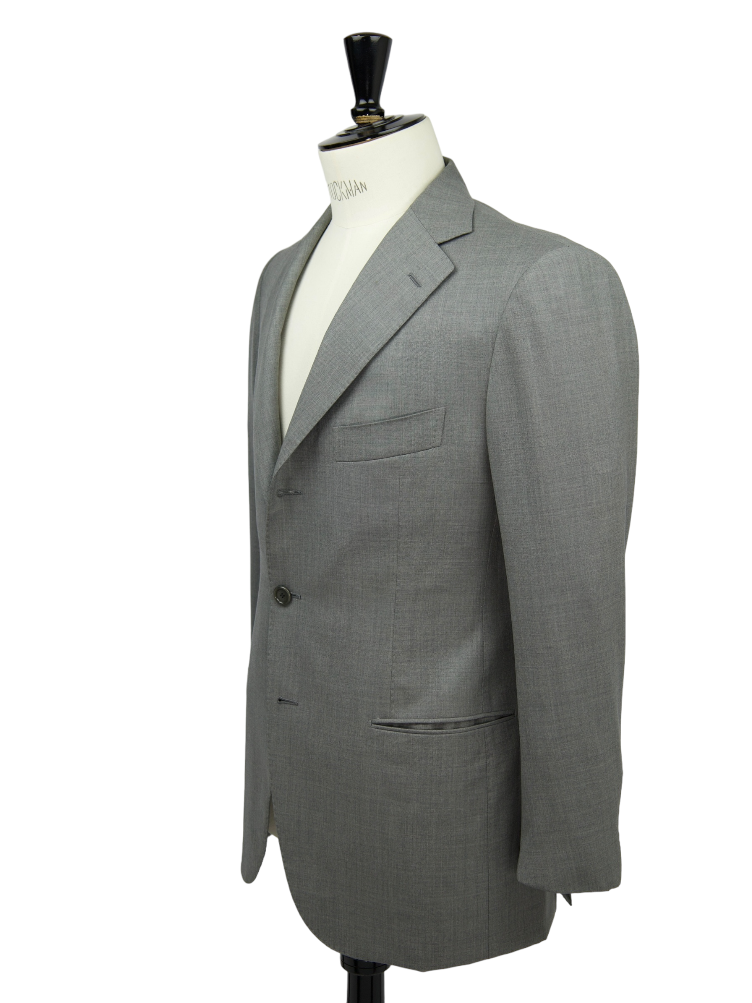 Cesare Attolini Light Grey Super 160's & Cashmere Twill Suit