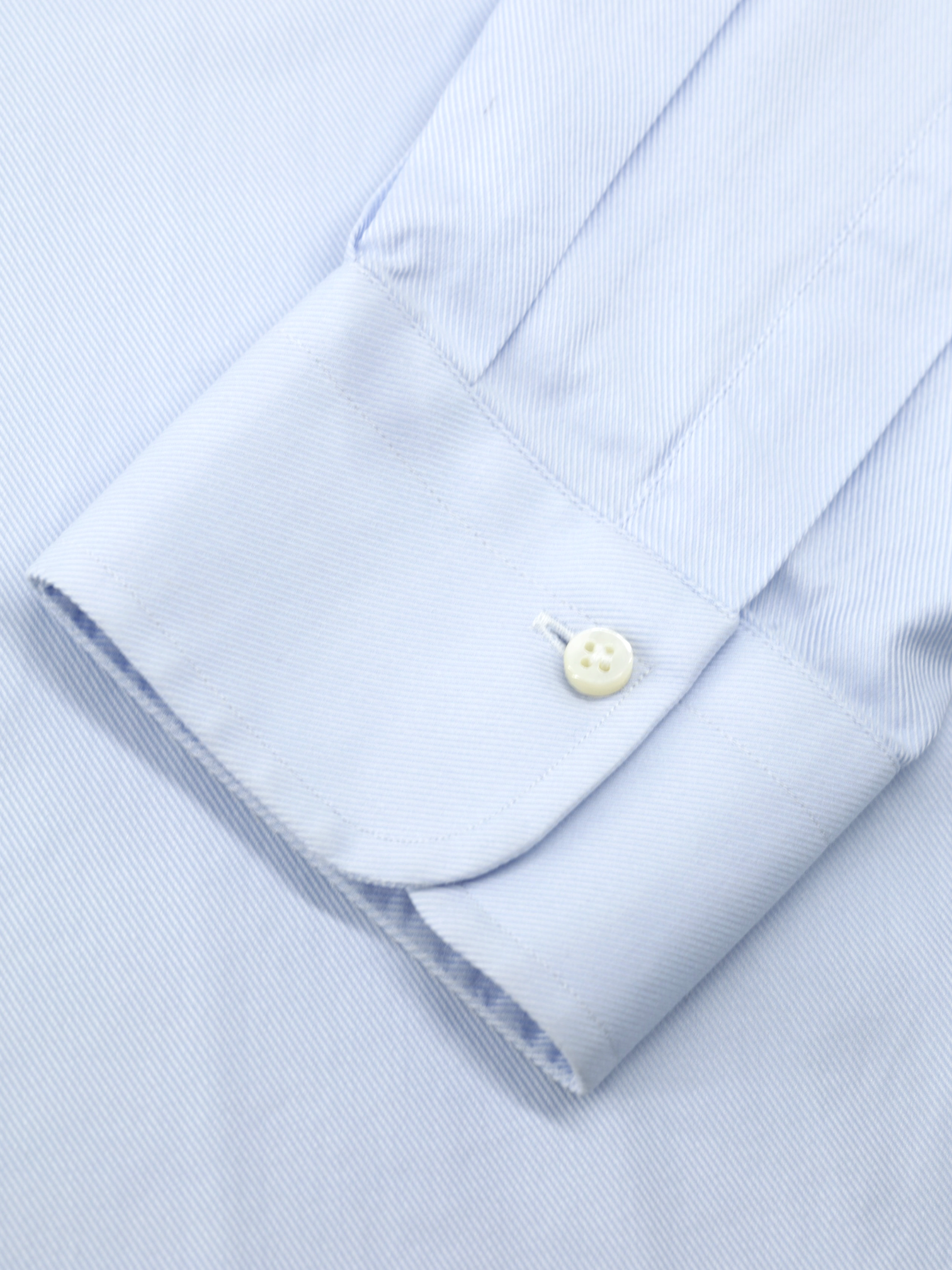 Emanuele Maffeis Ice Blue Heavyweight-Cotton Twill Shirt