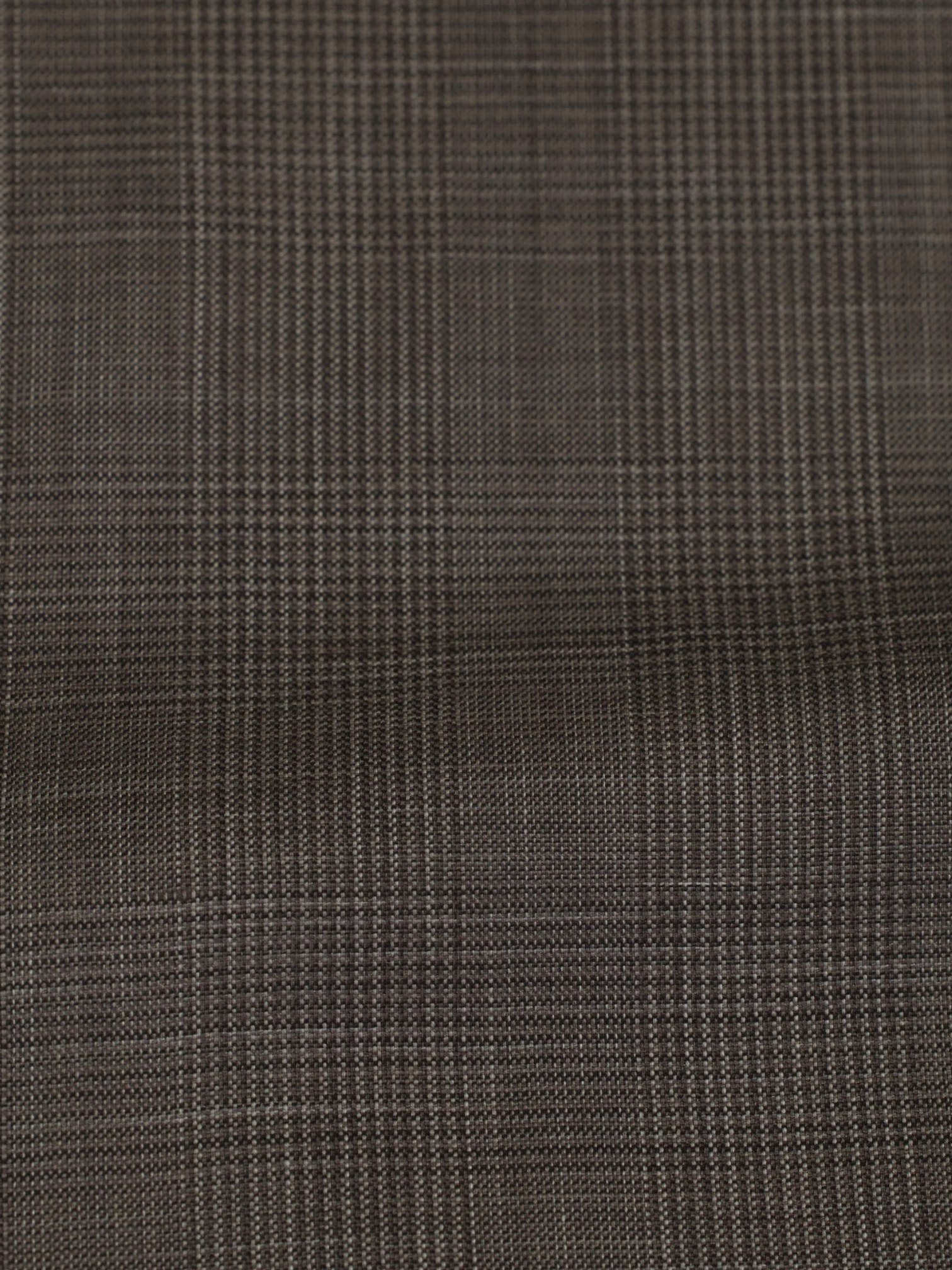 Canali Taupe Super 150's Wool & Silk Glenplaid Summer Suit + Extra Trousers