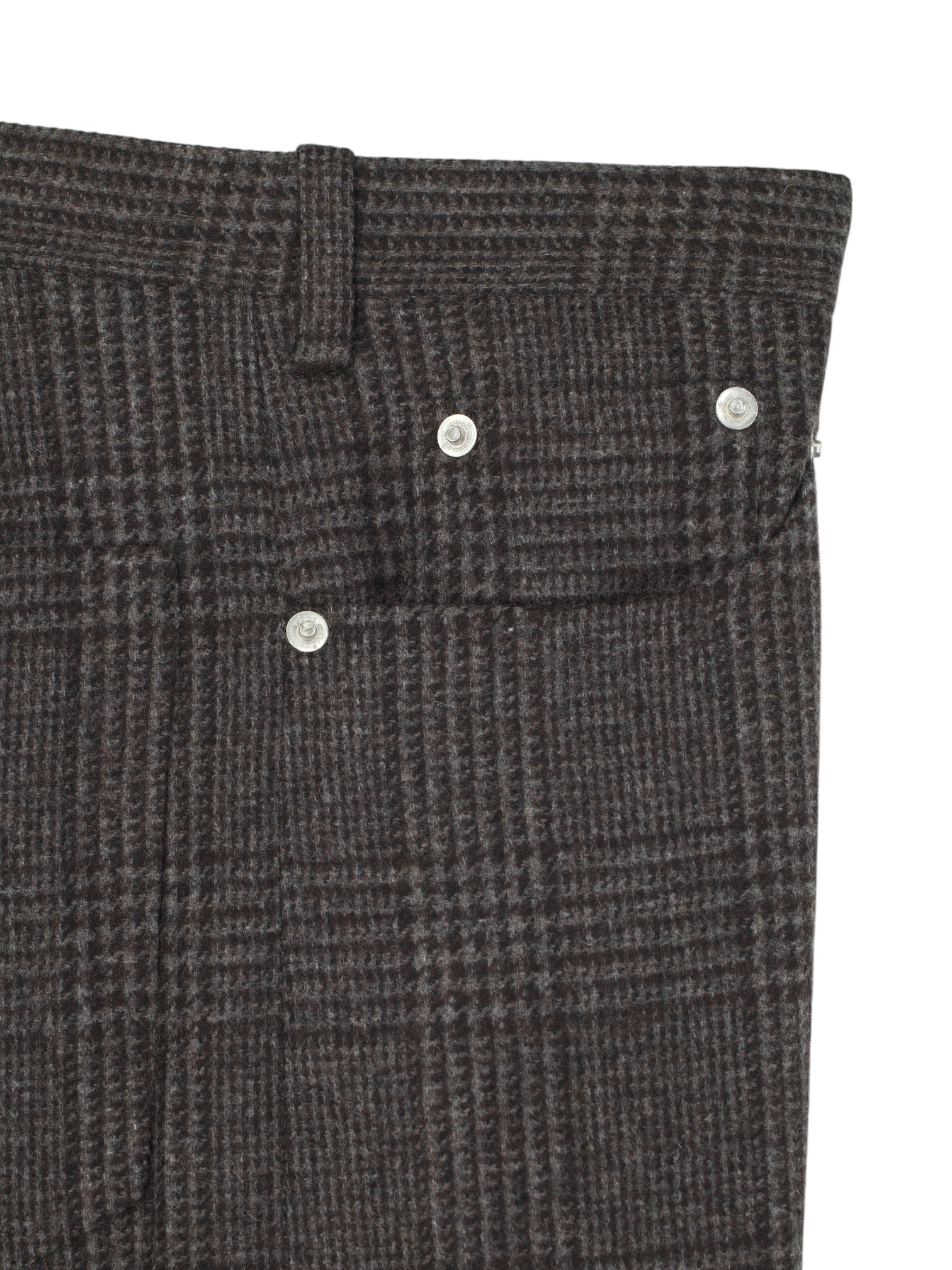 Kiton Taupe Cashmere, Angora & Silk Blend Prince of Wales Suit