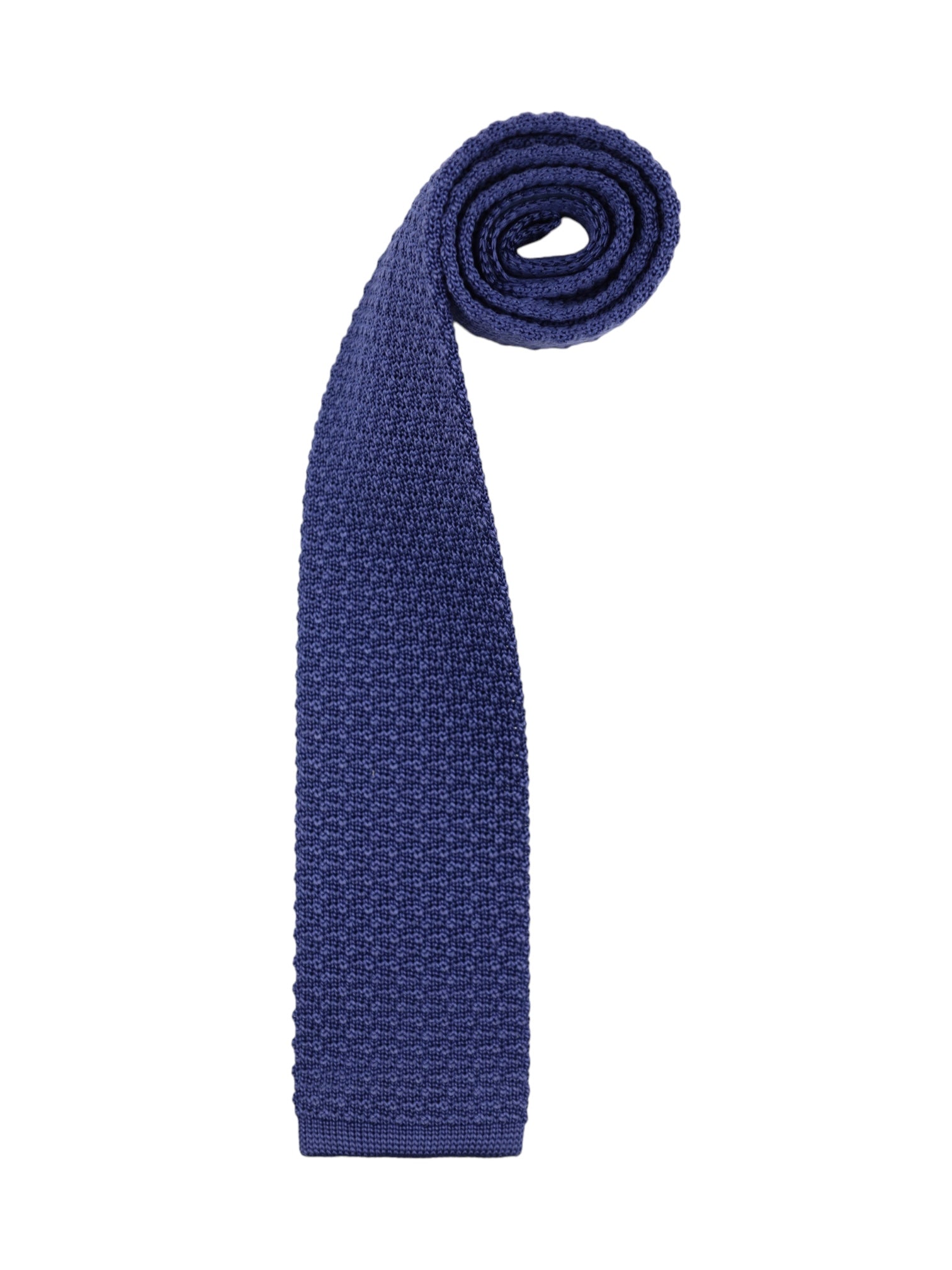 Kiton Lavendel Knitted Silk Tie