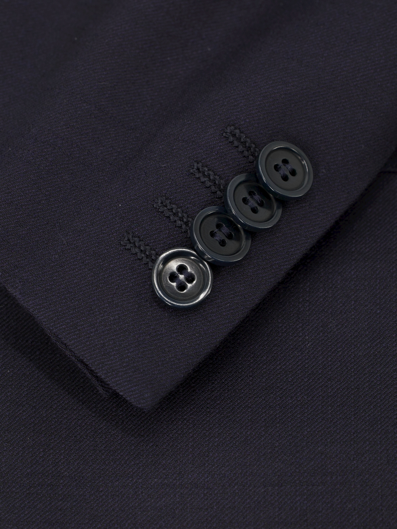 Ermenegildo Zegna Deep Navy Wool & Silk Achillfarm Milano Suit