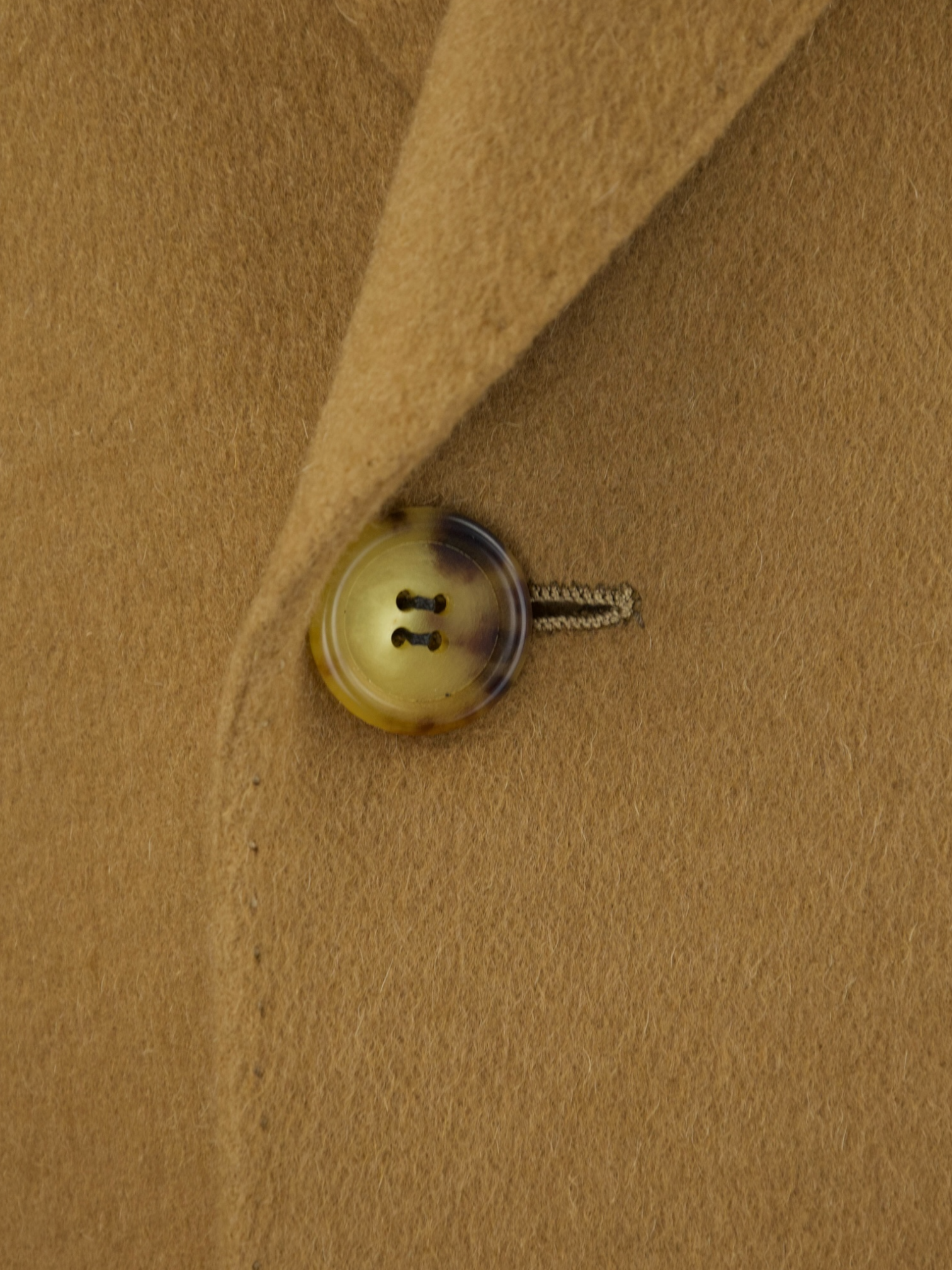 Austin Reed Vintage Brown Pure Cashmere Long Overcoat