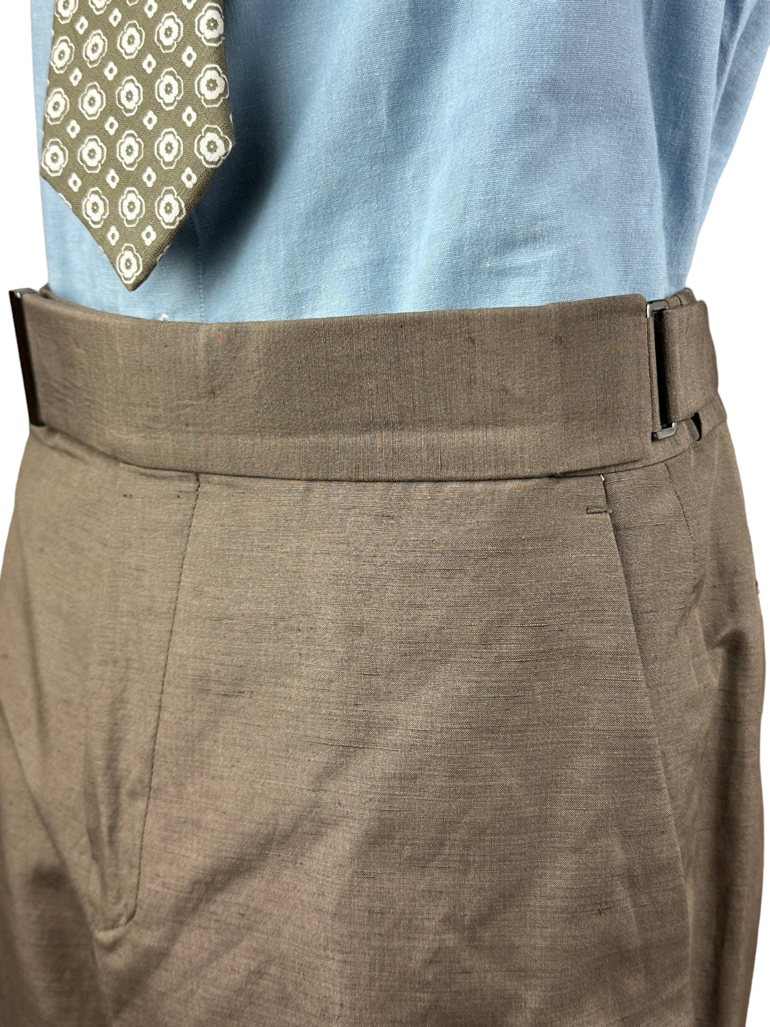 Tom Ford Atticus Taupe Silk & Linen Suit