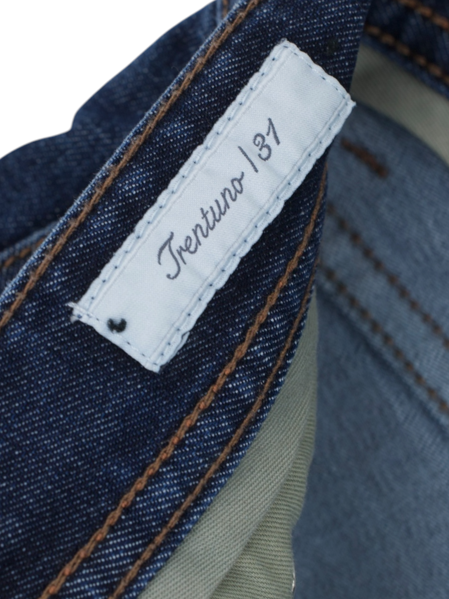 Richard J. Brown Dark Blue Cotton & Stretch Tokyo Jeans