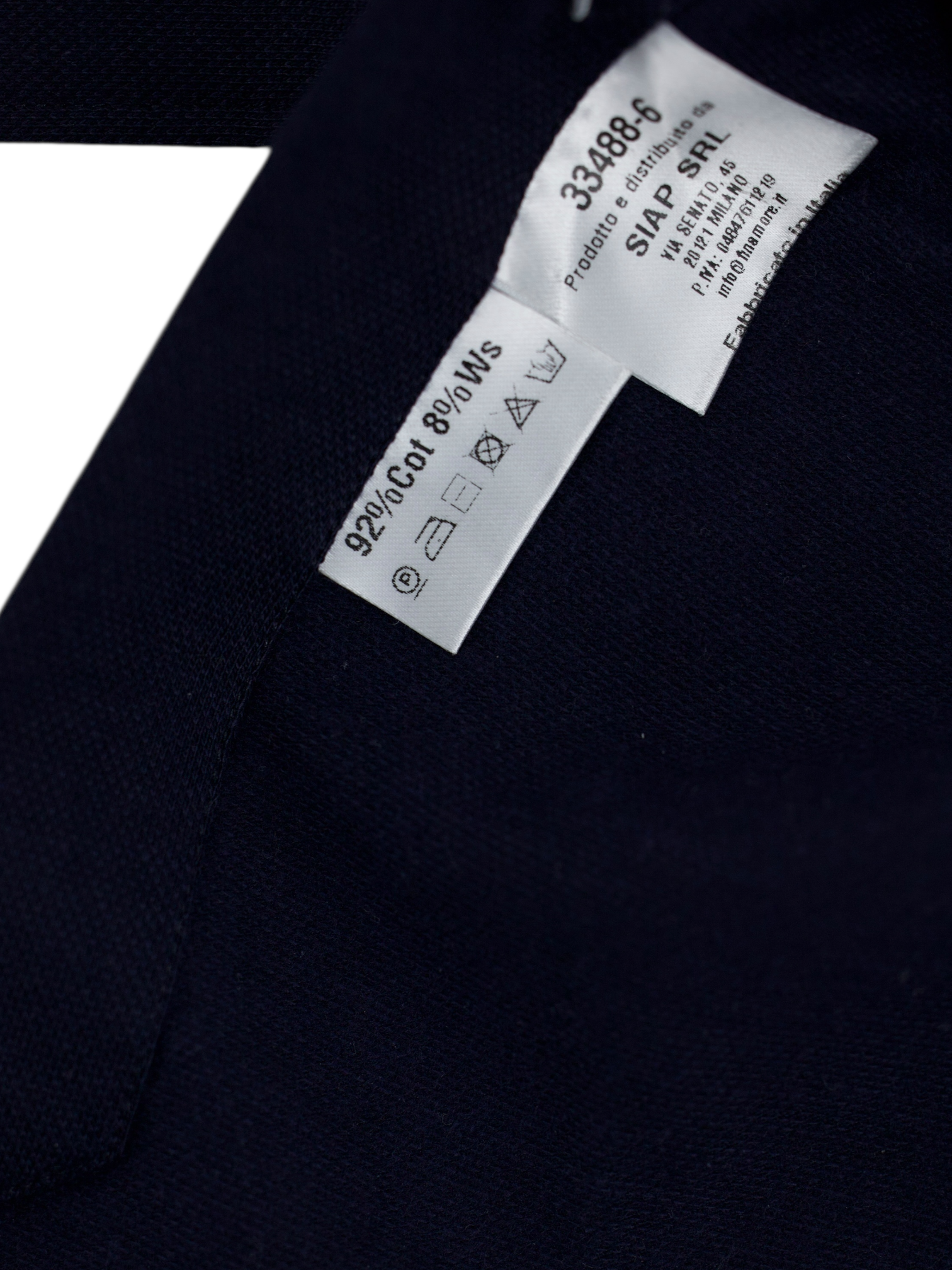Finamore Navy Cotton & Cashmere Jersey-Knitted Shirt