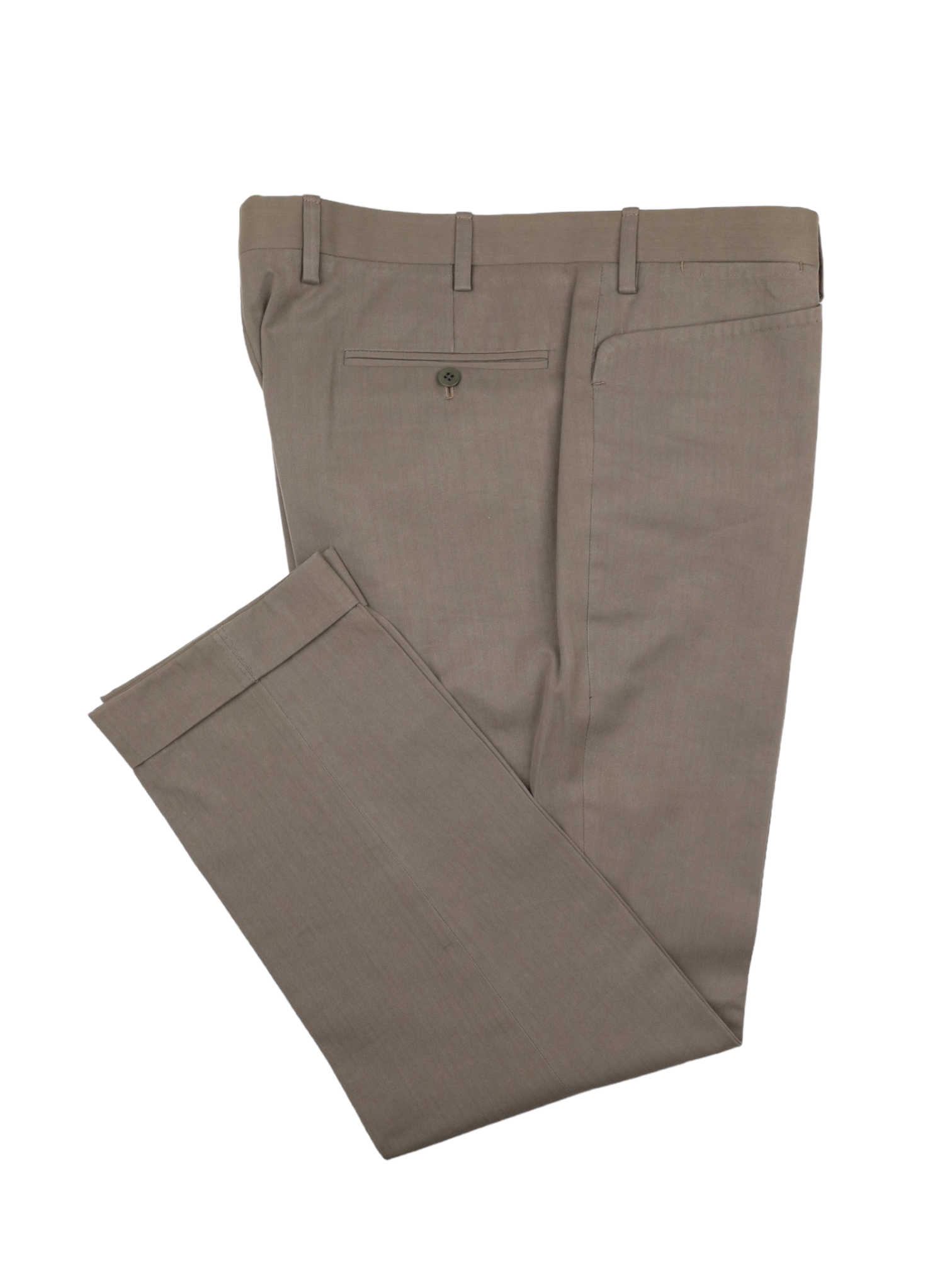 Kiton Brown Cotton Summer Suit