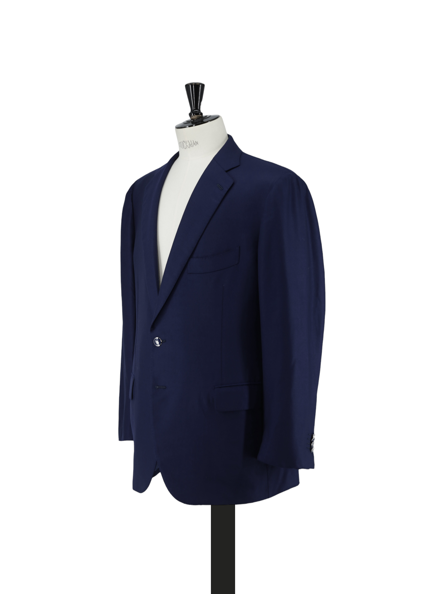 Cesare Attolini Dark Blue Wool & Cashmere Twill Blazer Jacket