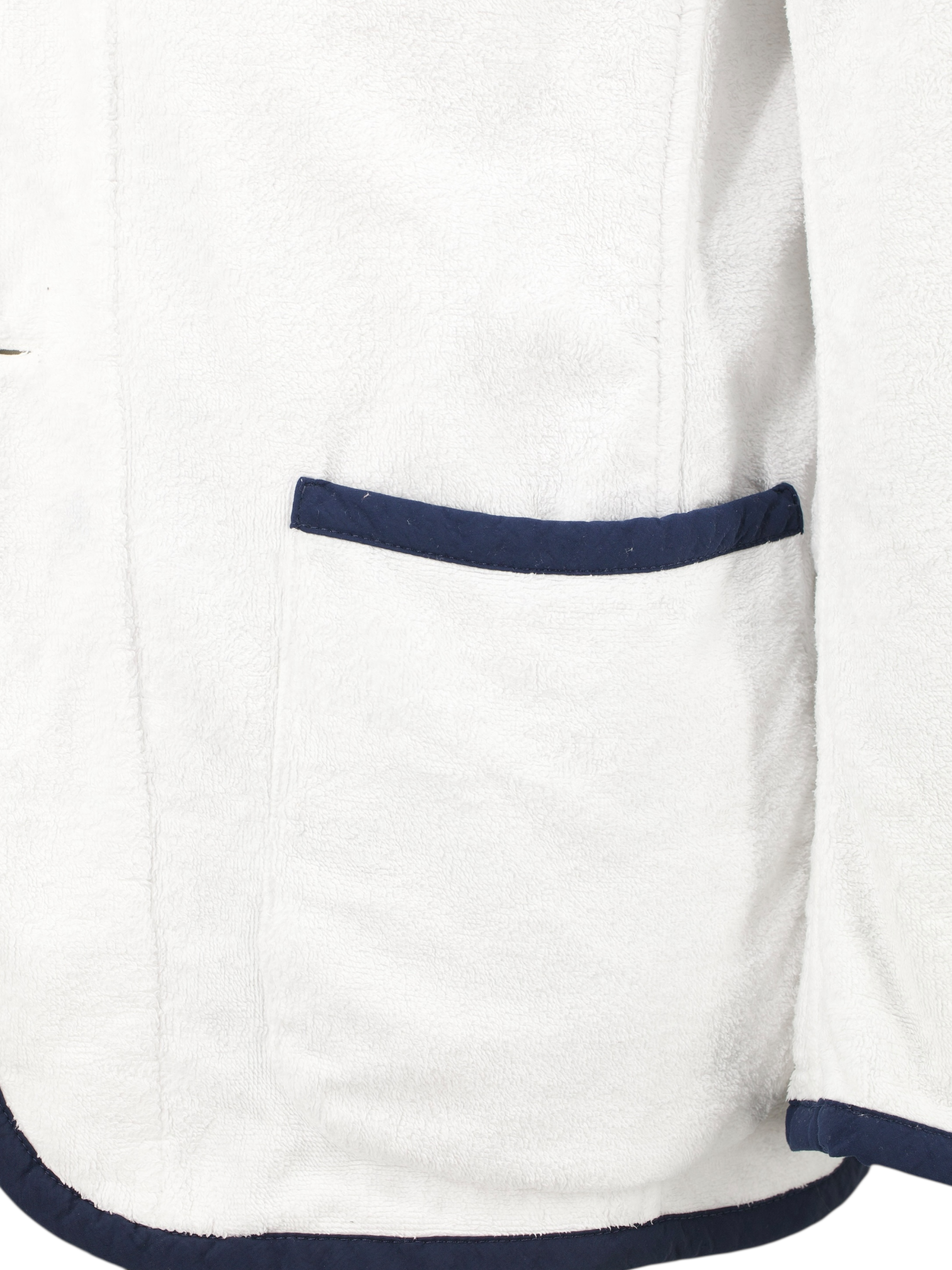 Brioni White Cotton Terry “5-Star Resort” Towelling Jacket
