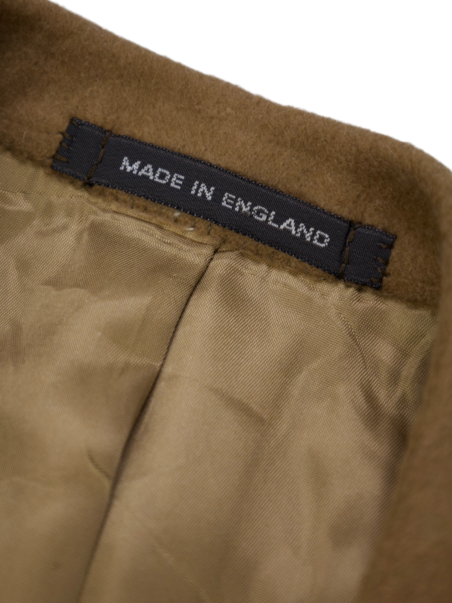 Austin Reed Vintage Brown Pure Cashmere Long Overcoat