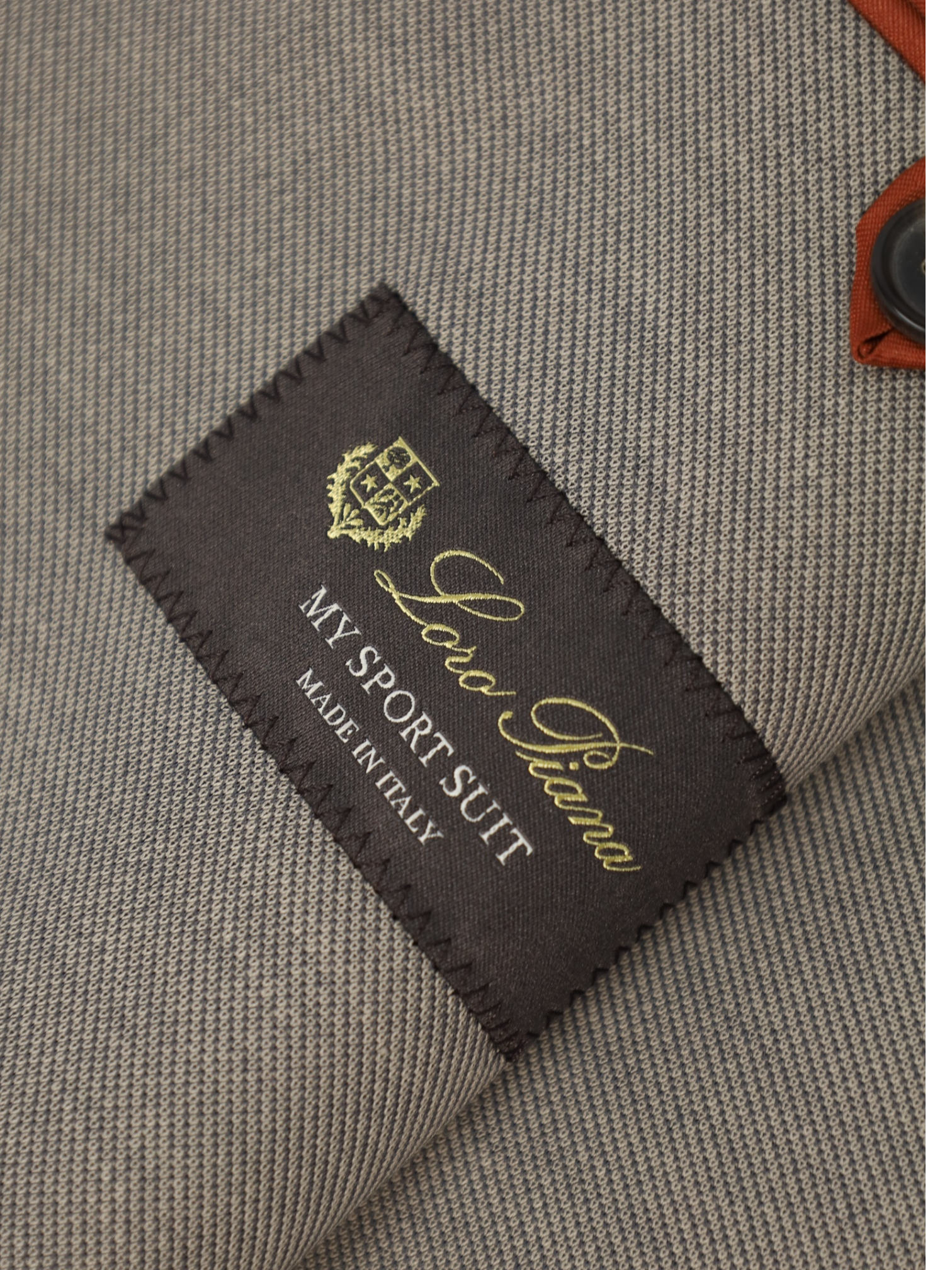 Loro Piana Taupe Cotton Twill Jacket