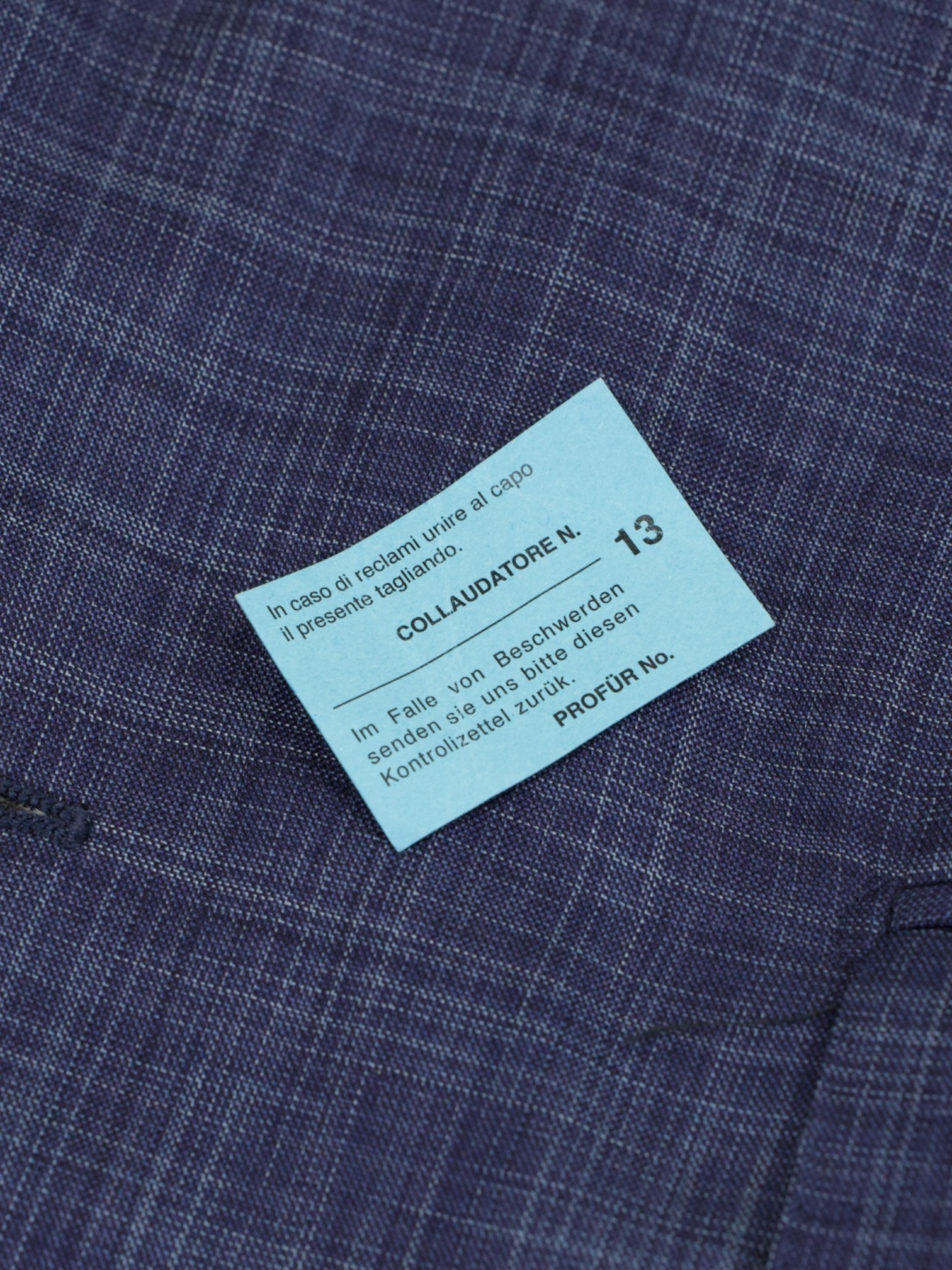 Corneliani Steel Blue Wool & Silk Melange Suit