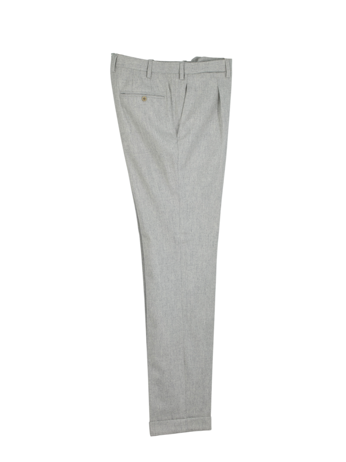 Kiton Light Marbled-Grey Pure Cashmere Sartorial Winter Suit