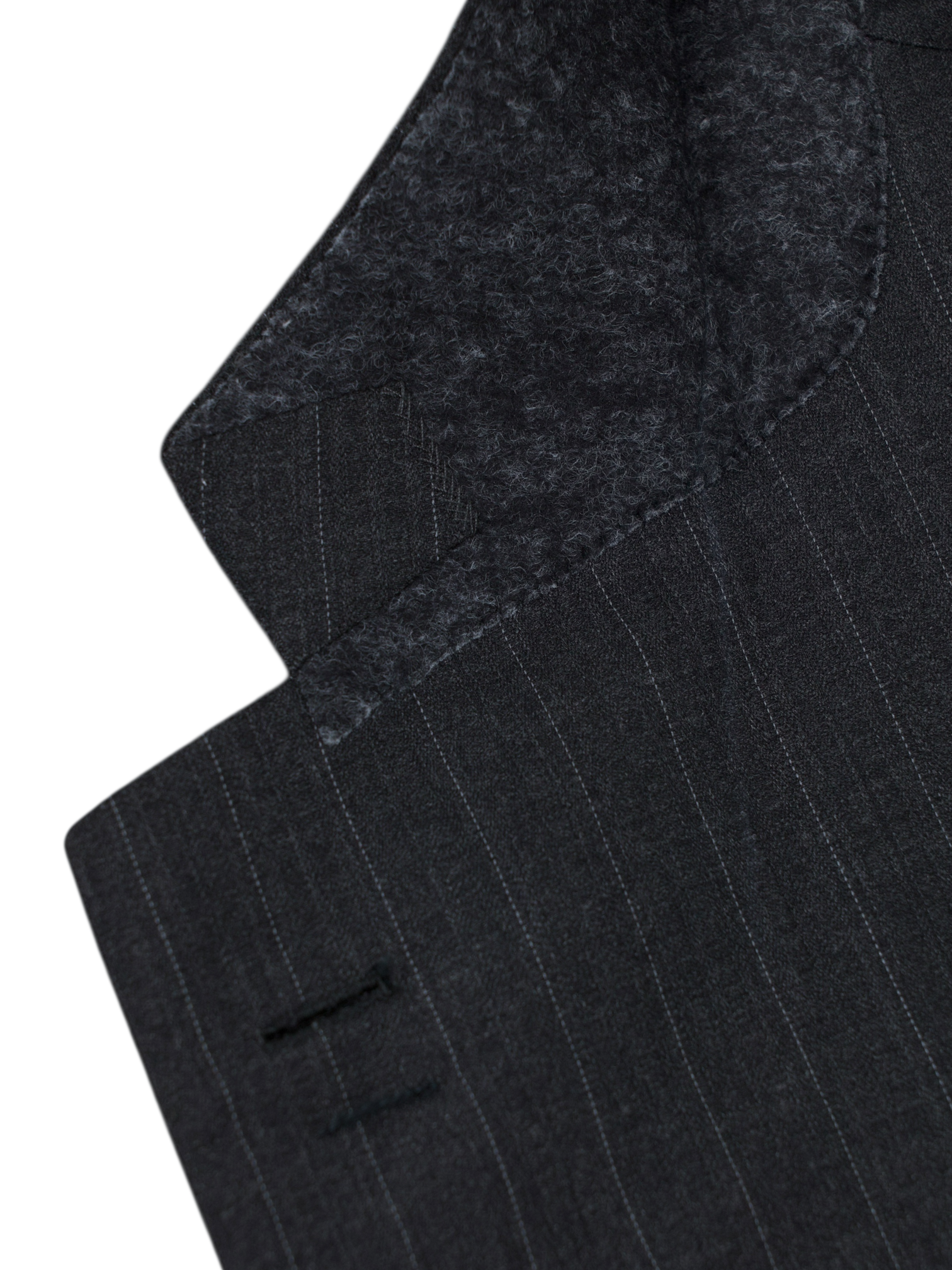 Cesare Attolini Vintage Grey Wool & Cashmere Multi-Pinstripe Suit