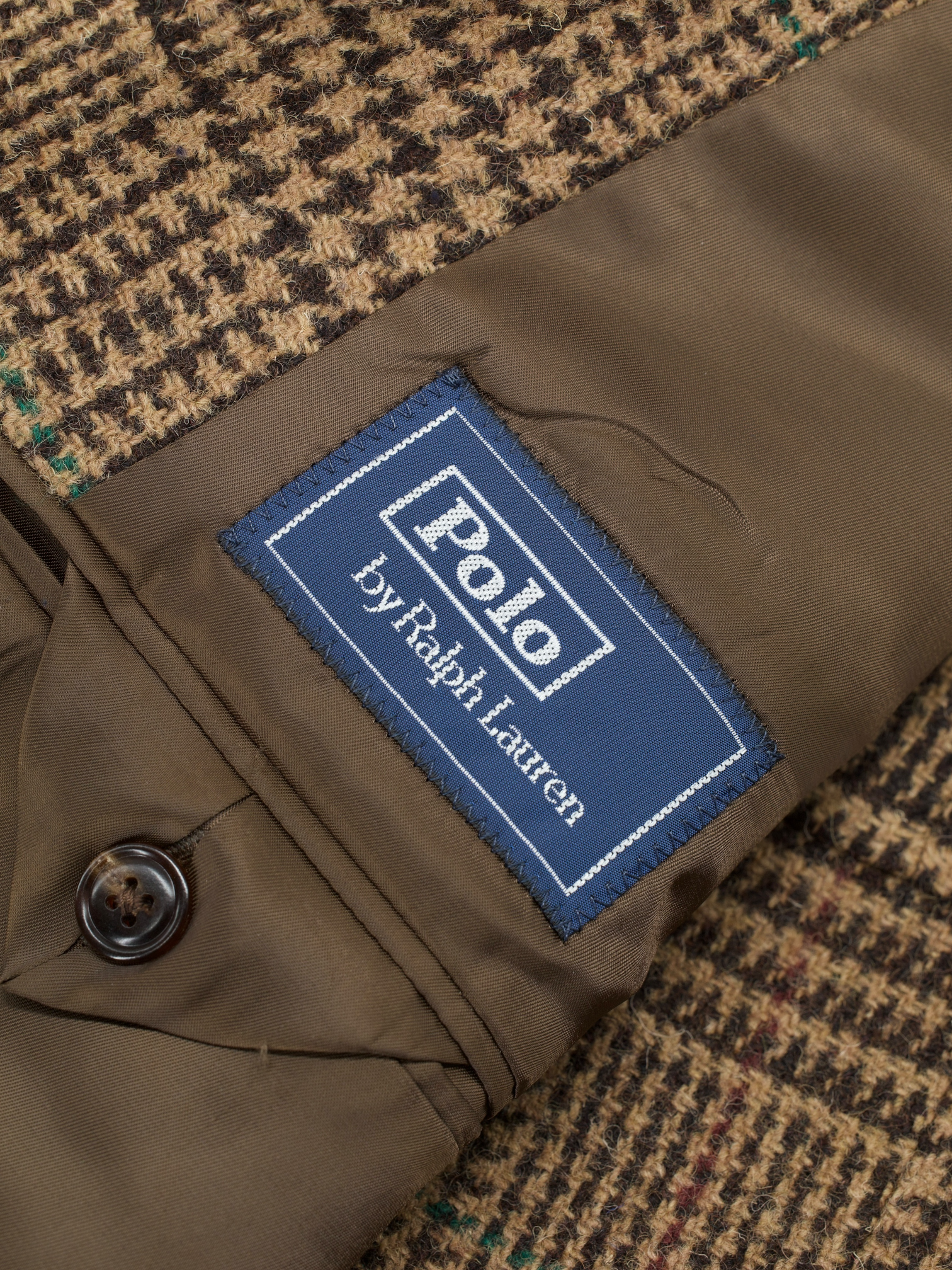 Ralph Lauren Brown Harris-Tweed Glencheck Hunting Suit