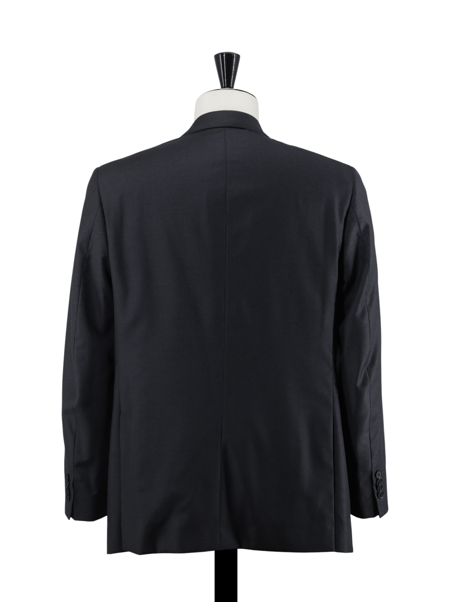 Isaia Anthracite Aquaspider-Wool Twill Gregory Suit