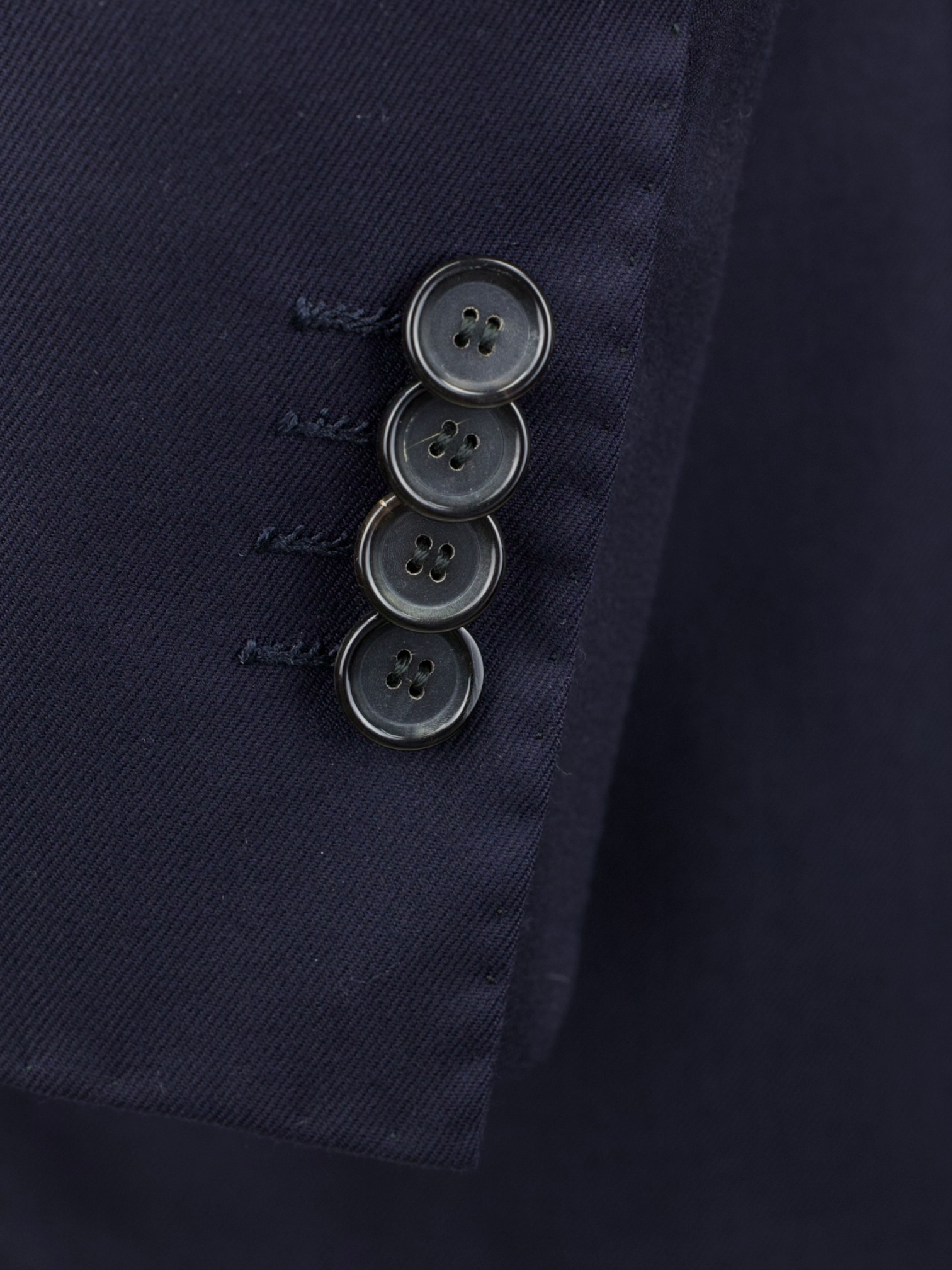 Cesare Attolini Navy Fine-Wool Formal Twill Jacket