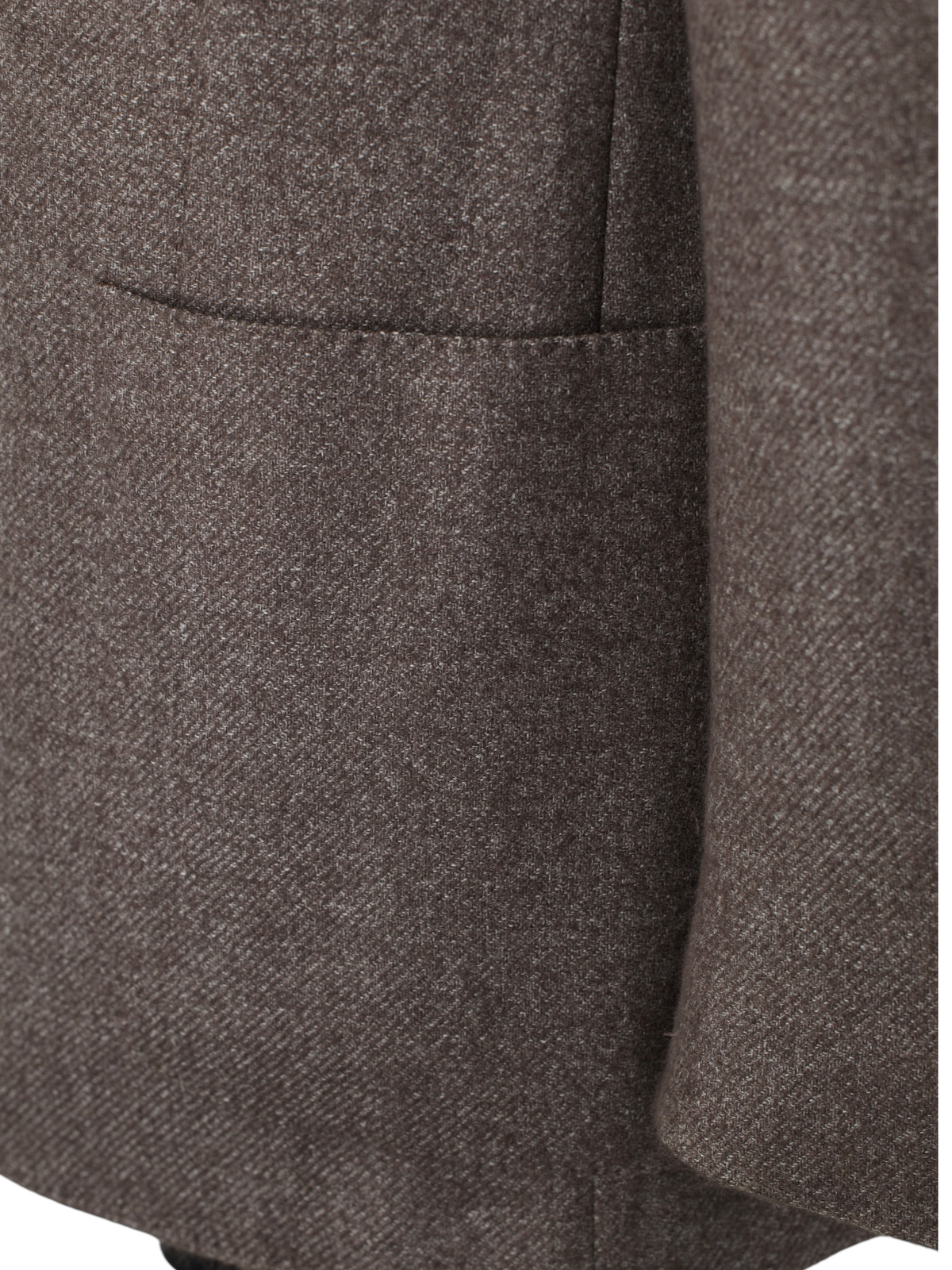 Corneliani Brown Wool, Cotton, Angora & Cashgora Country Jacket