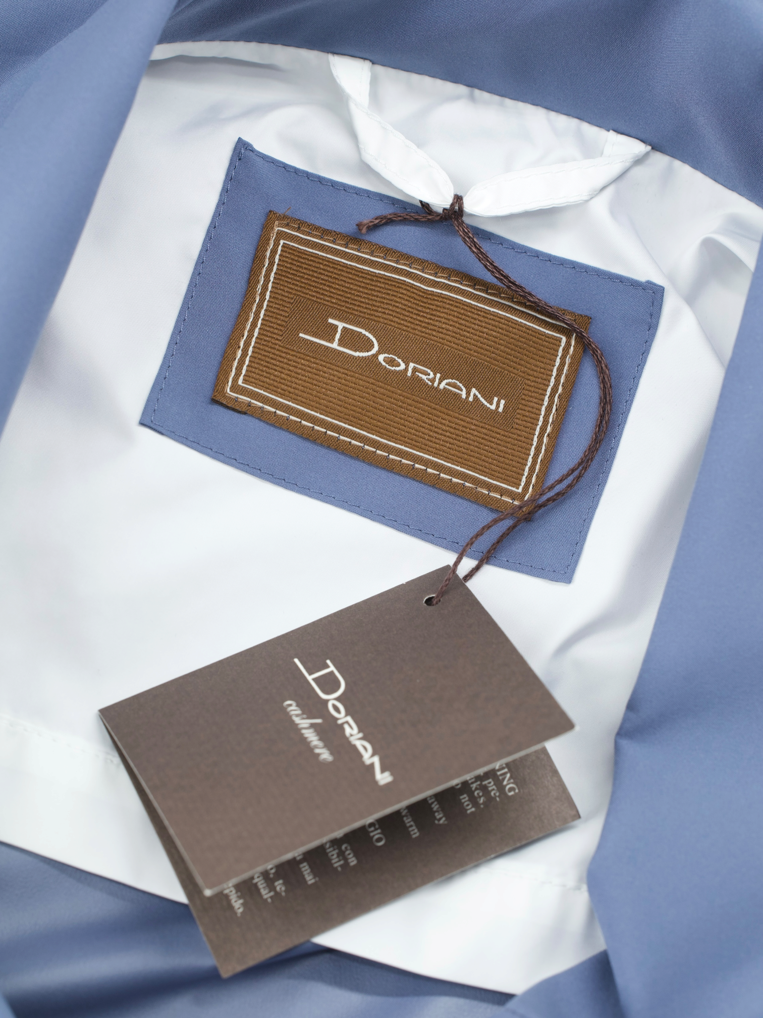 Doriani Azzurro Blue Waterrepellent Softshell Fieldjacket